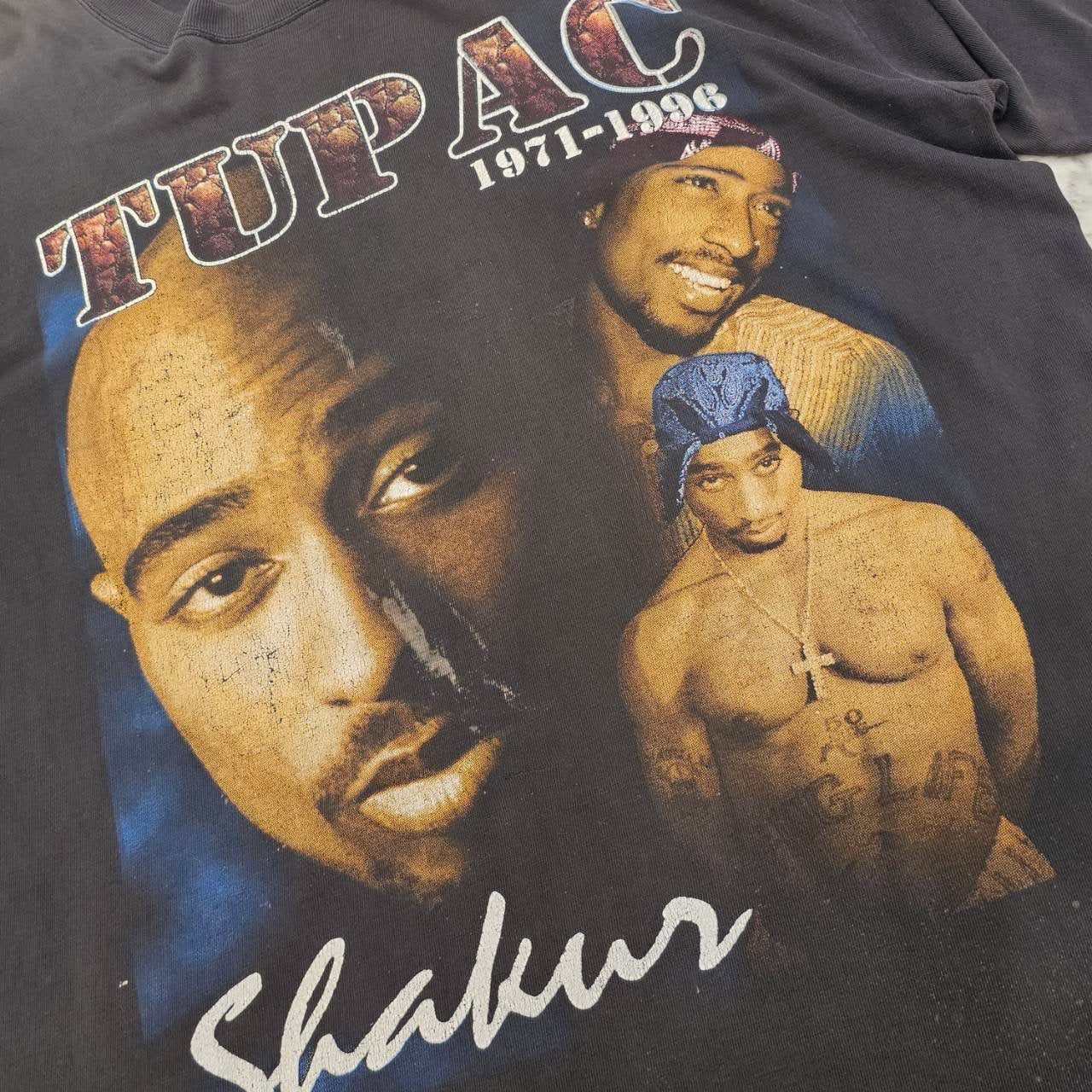 Vintage 90's 2PAC "Do For Love" Memorial Photo 1971-1996 All Sport Tee Size XL 90's 2パック "ドゥフォーラブ" メモリアルフォト 1971-1996 オールスポーツ社製 Tシャツ サイズXL