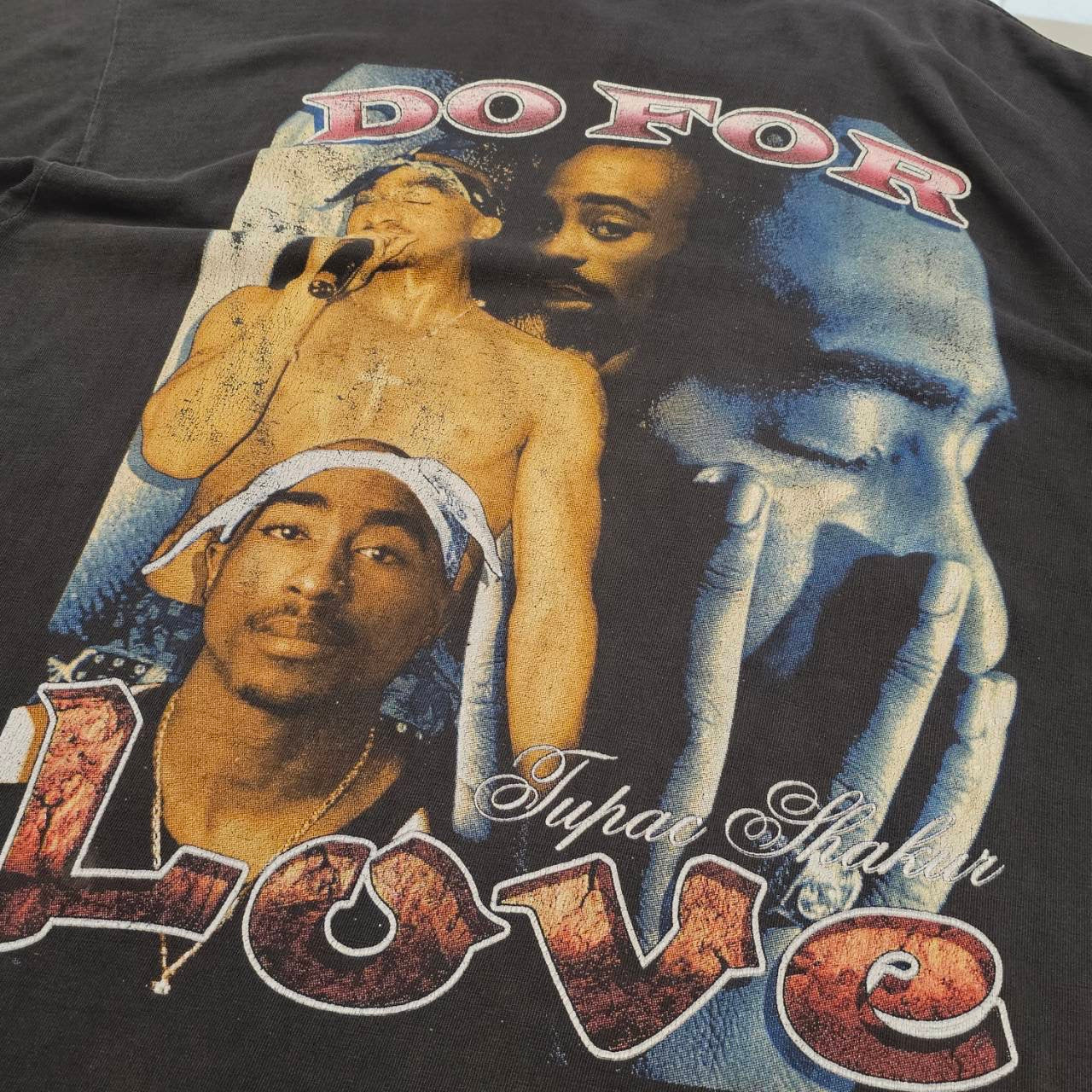 Vintage 90's 2PAC "Do For Love" Memorial Photo 1971-1996 All Sport Tee Size XL 90's 2パック "ドゥフォーラブ" メモリアルフォト 1971-1996 オールスポーツ社製 Tシャツ サイズXL