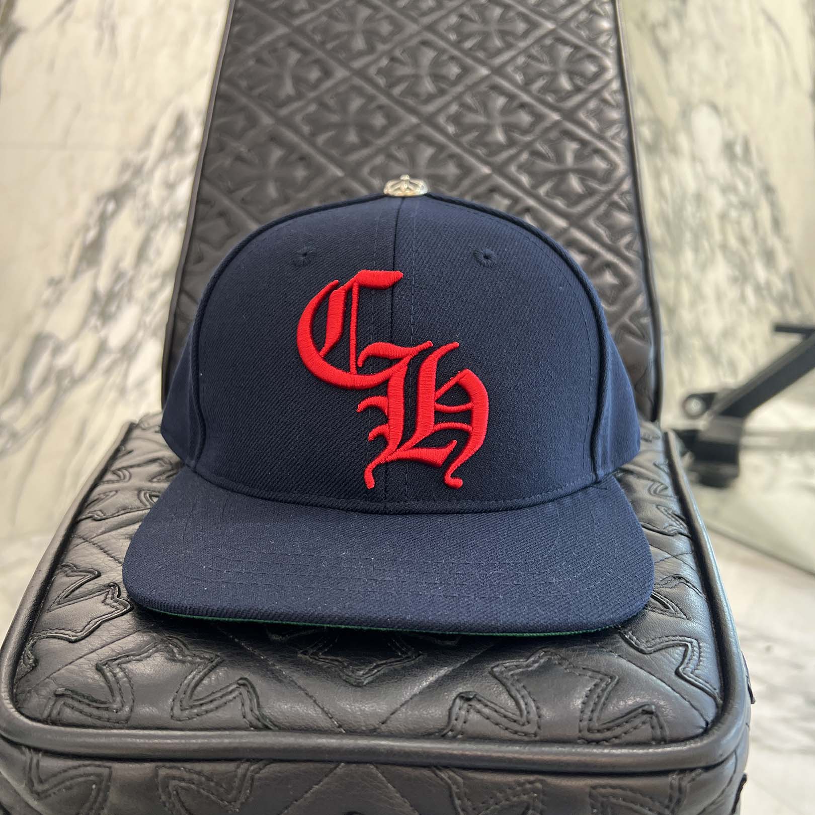 CHROME HEARTS 2025AW CH Logo Embroidery Trucker Cap Size ONE SIZE (51-61) クロムハーツ CHロゴ刺繍 トラッカーキャップ サイズONE SIZE (51-61)