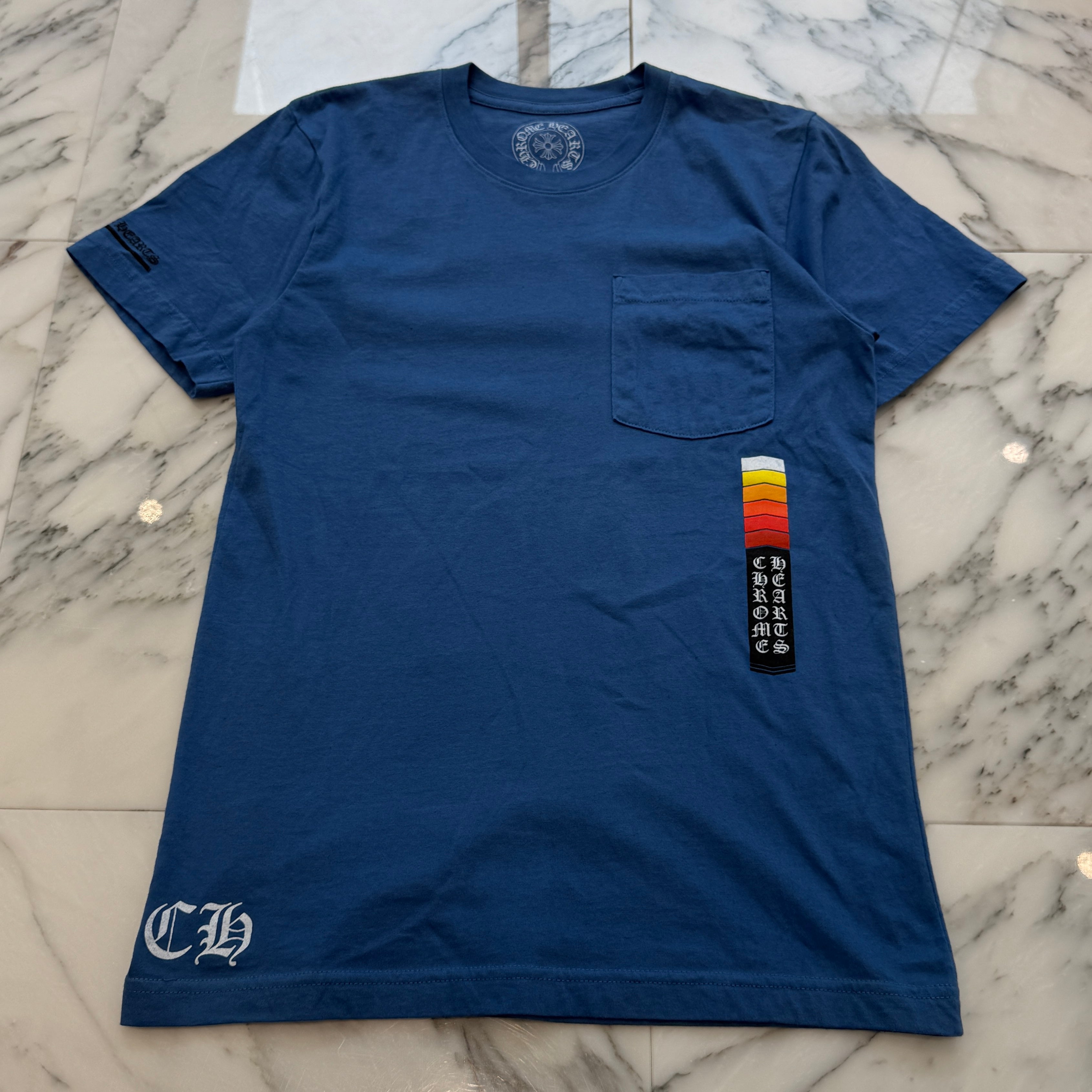 CHROME HEARTS Neon Bar Logo Tee Size S クロムハーツ ネオンバー ロゴ Tシャツ サイズS