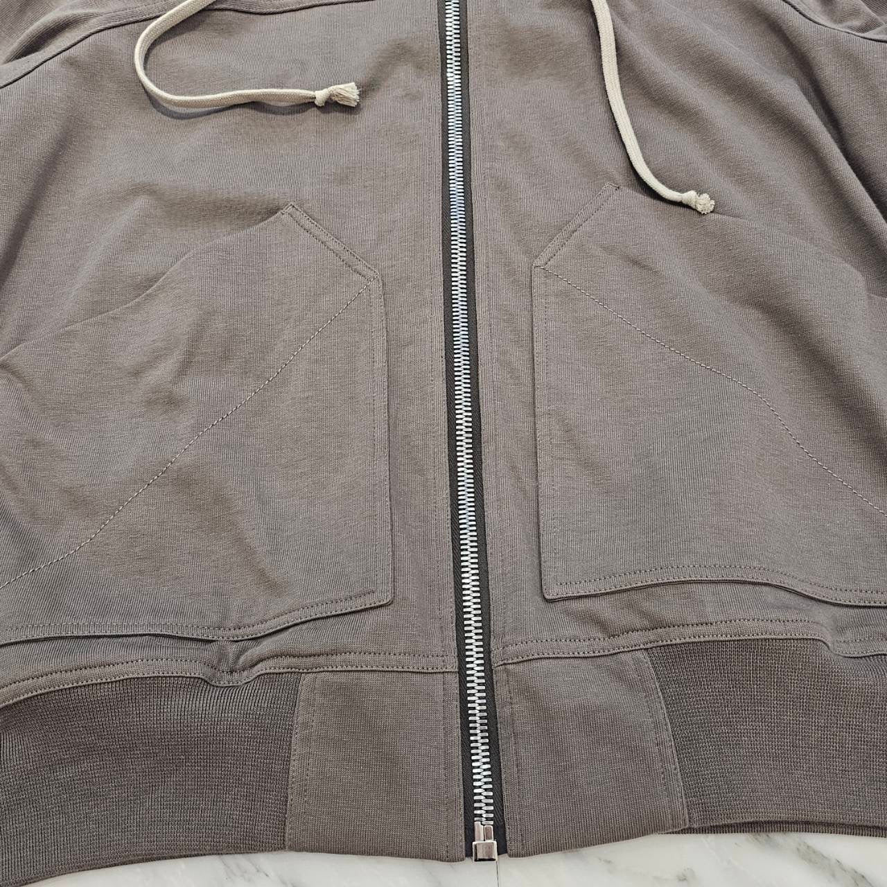 Rick Owens 2022SS WINDBRAKER ZIP HOODIE RU01B1281-BA Size S リックオウェンス ウィンドブレーカー ジップフーディ サイズS