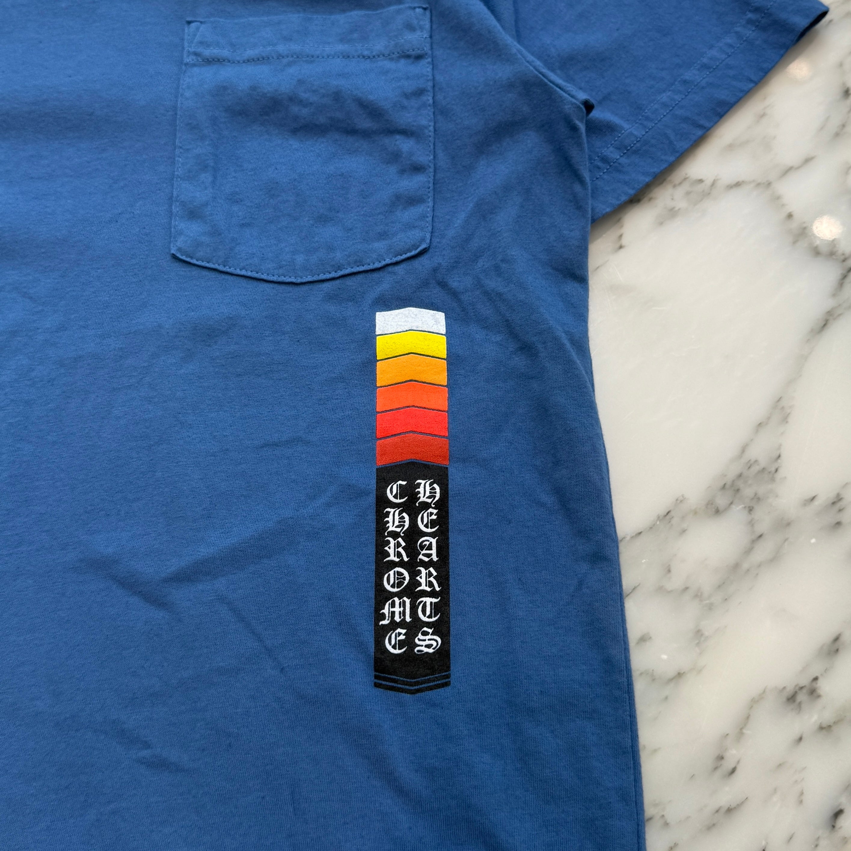 CHROME HEARTS Neon Bar Logo Tee Size S クロムハーツ ネオンバー ロゴ Tシャツ サイズS