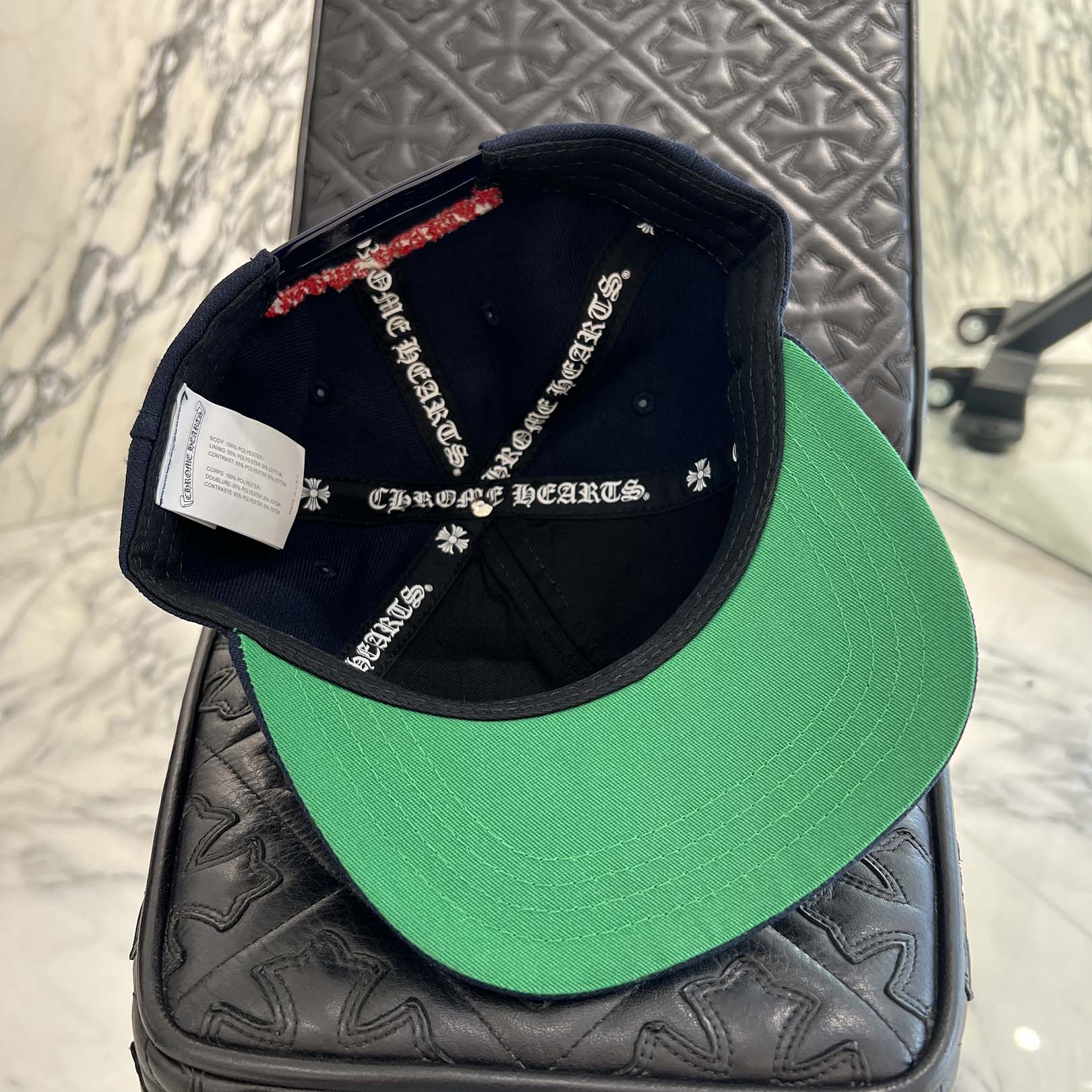 CHROME HEARTS 2025AW CH Logo Embroidery Trucker Cap Size ONE SIZE (51-61) クロムハーツ CHロゴ刺繍 トラッカーキャップ サイズONE SIZE (51-61)