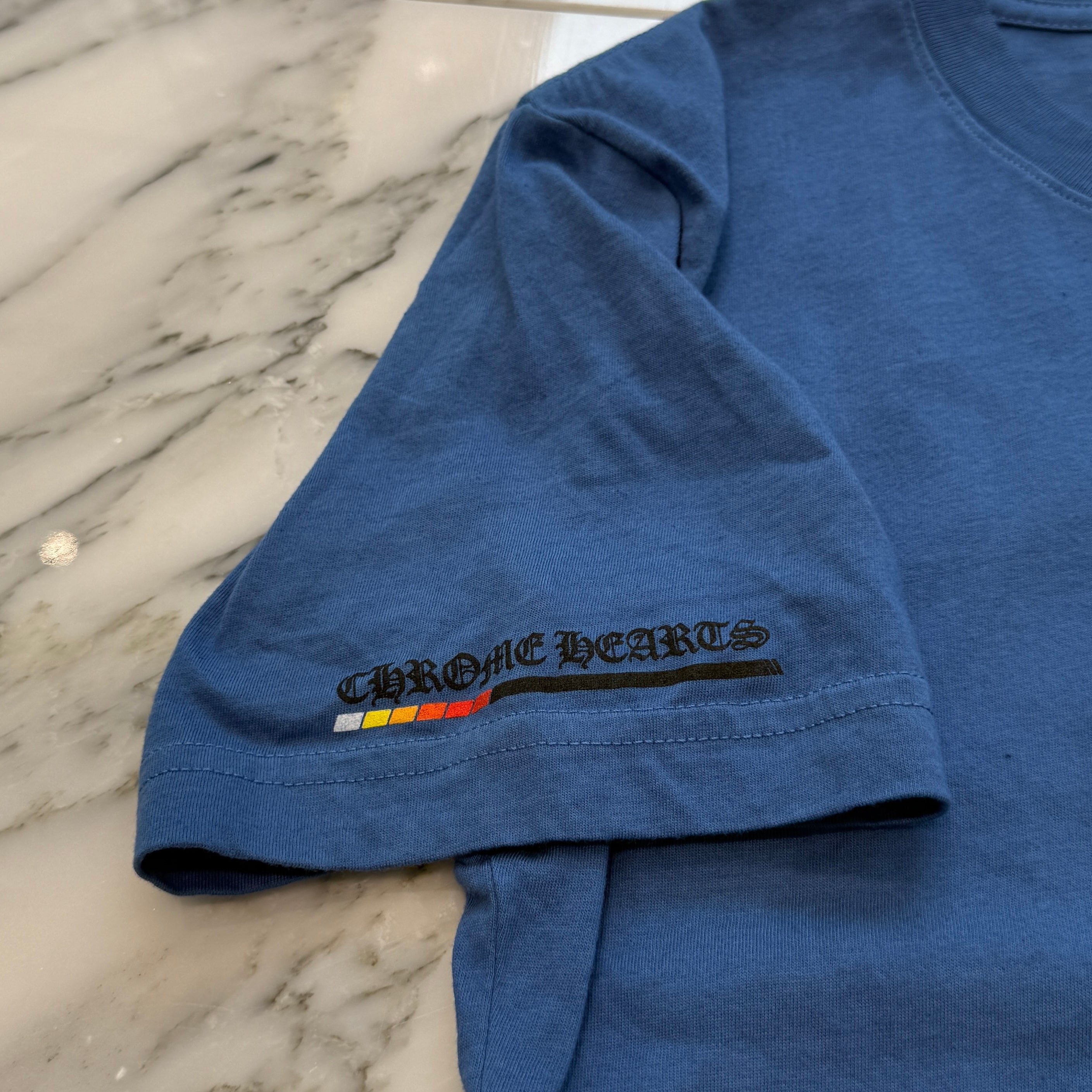 CHROME HEARTS Neon Bar Logo Tee Size S クロムハーツ ネオンバー ロゴ Tシャツ サイズS