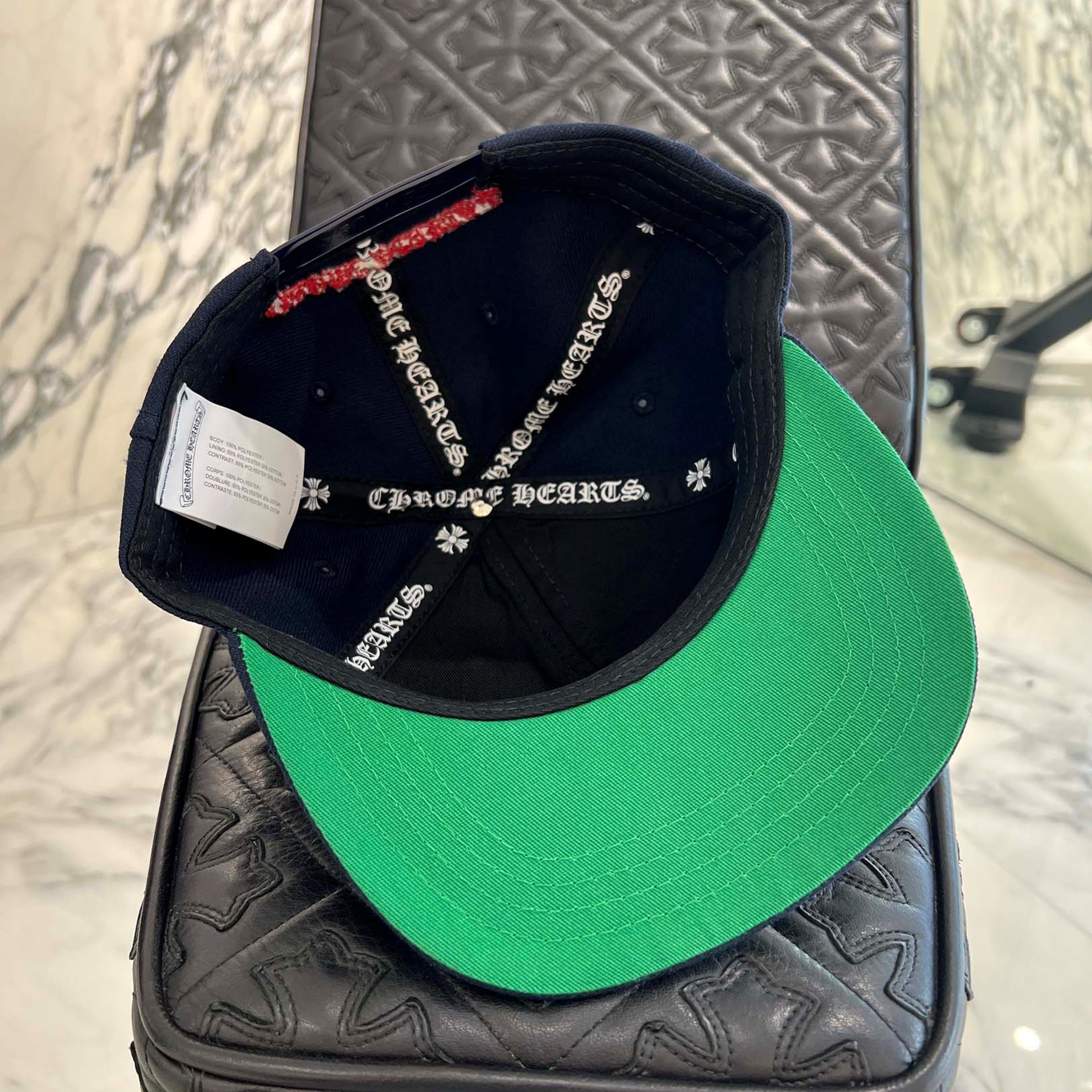 CHROME HEARTS 2025AW CH Logo Embroidery Trucker Cap Size ONE SIZE (51-61) クロムハーツ CHロゴ刺繍 トラッカーキャップ サイズONE SIZE (51-61)