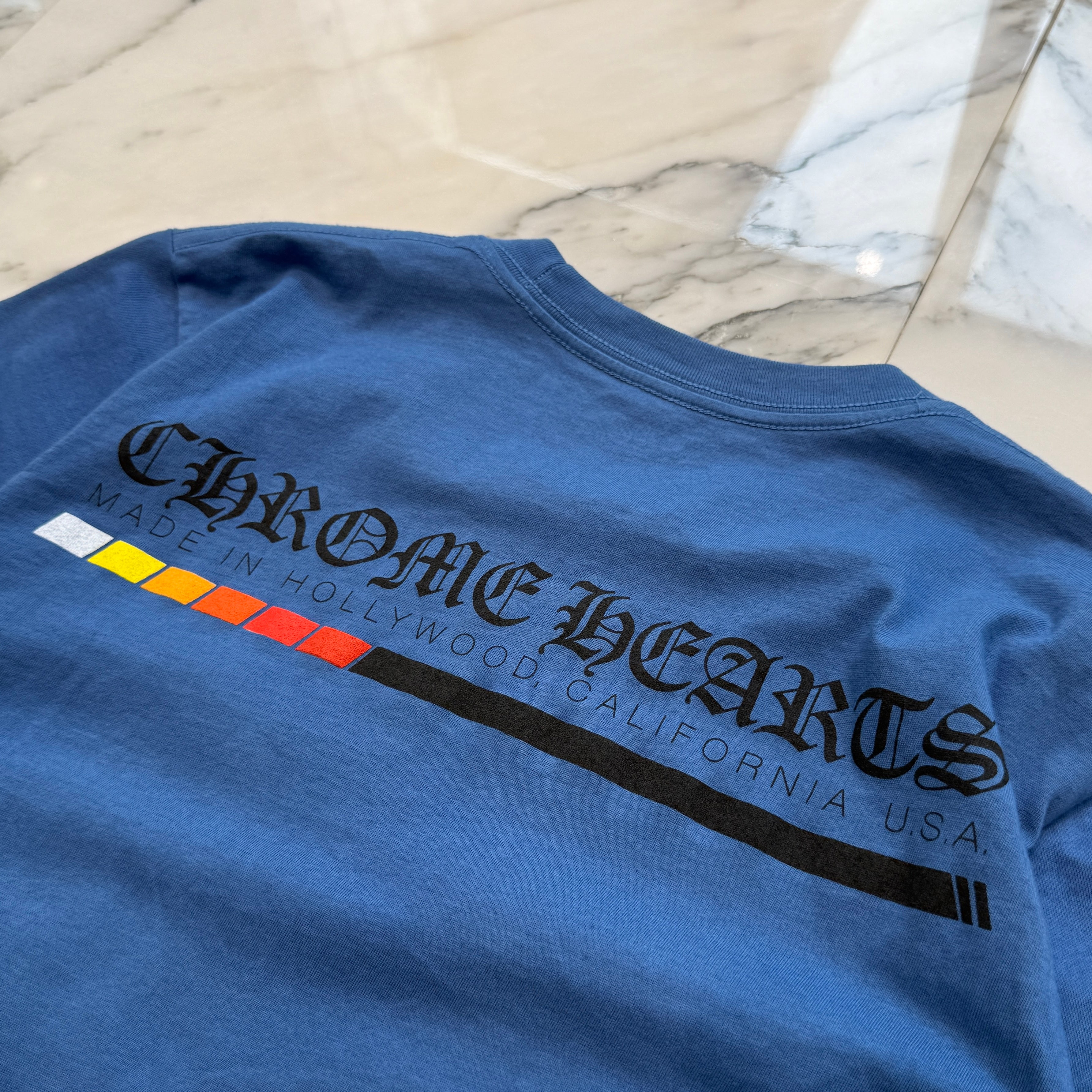 CHROME HEARTS Neon Bar Logo Tee Size S クロムハーツ ネオンバー ロゴ Tシャツ サイズS