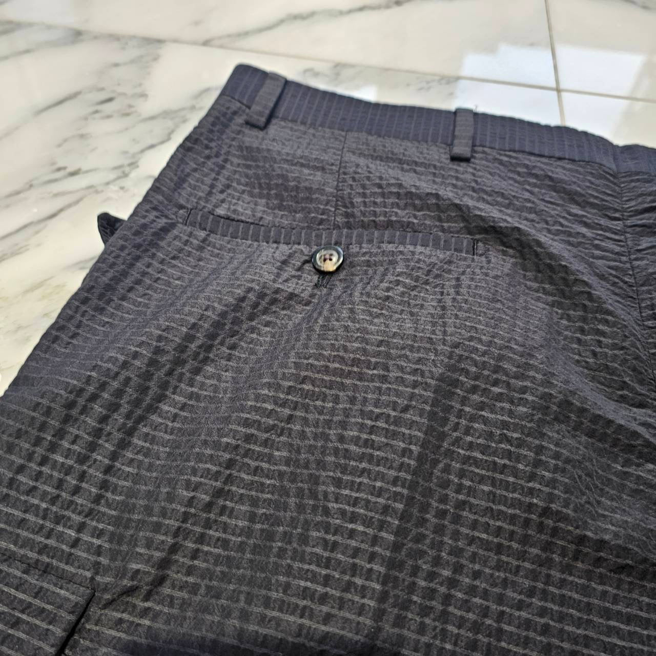 Rick Owens 2019SS Nylon Wool Cargo Long Pants RU19S2354-WKR Size 36 リックオウェンス ナイロン ウール カーゴ ロングパンツ サイズ36