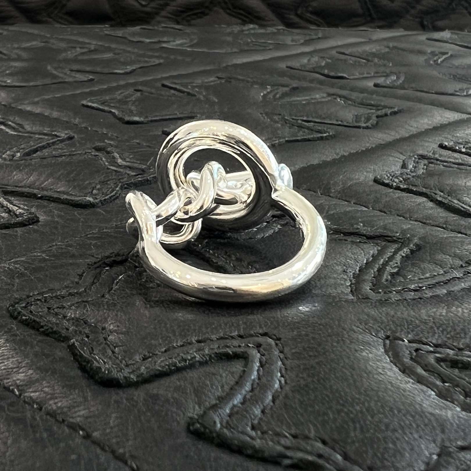 HERMES Croisette GM Ring Ag 925 Size 57 エルメス クロワゼット GM リング Ag925 サイズ57(約17号)