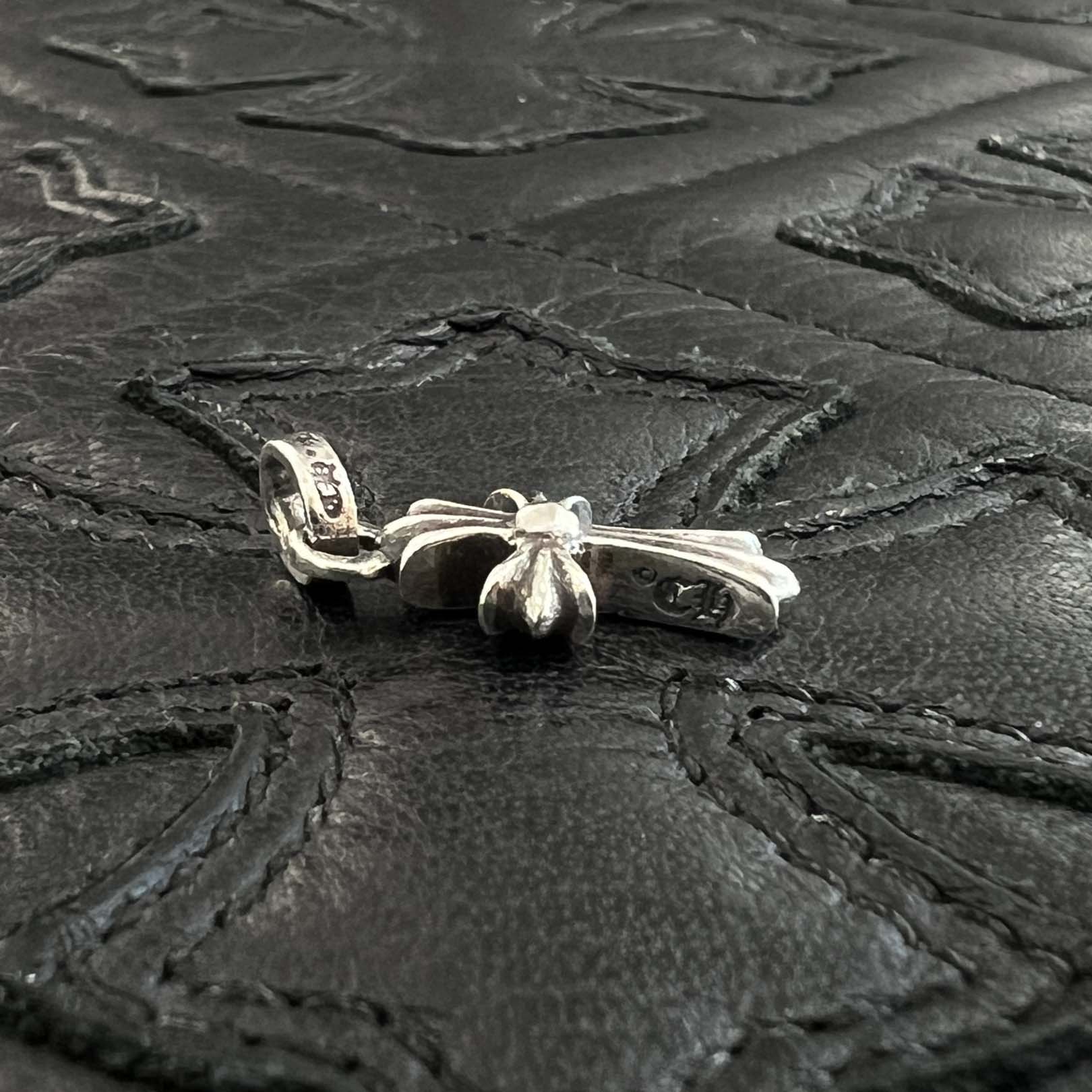 CHROME HEARTS Baby Fat Cross Pave Diamond Pendant Top クロムハーツ ベビーファット クロス パヴェダイヤモンド ペンダントトップ