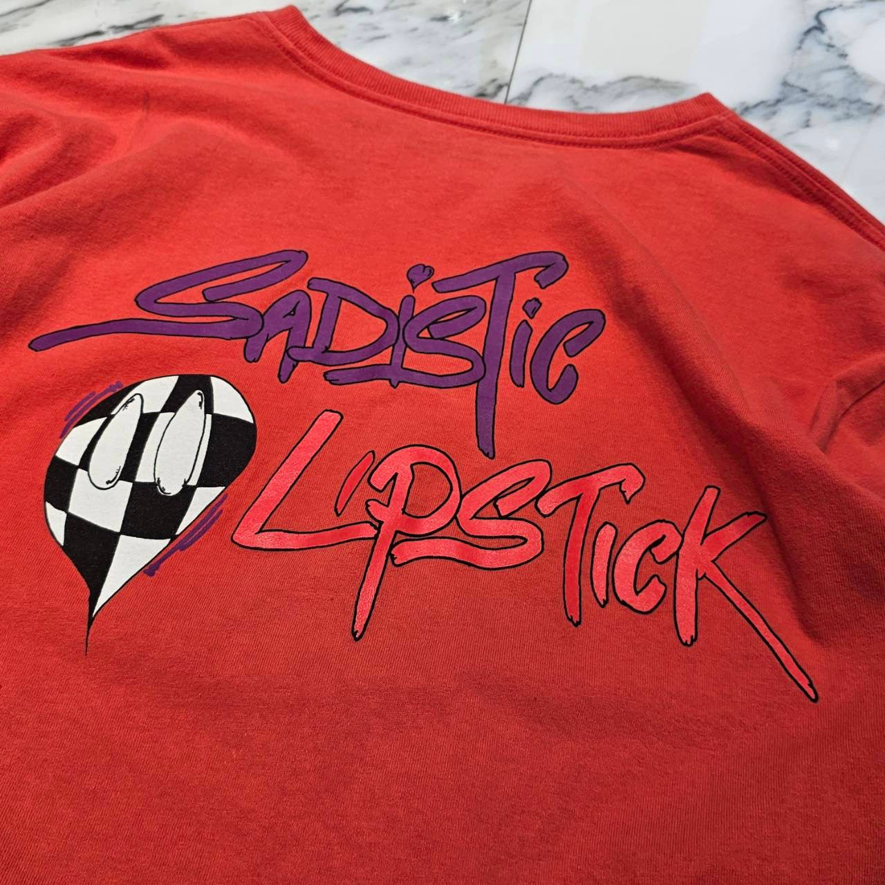 CHROME HEARTS × MATTY BOY 2023SS Sadistic Lipstick Long Sleeve Tee Size XXL クロムハーツ × マッティボーイ サディスティックリップスティック ロングスリーブTシャツ サイズXXL