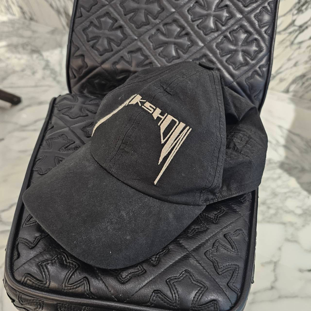 Rick Owens 2025SS DRKSHDW Baseball Cap DA01E3478-PFEM10 Size 38 リックオウェンス ダークシャドウ ベースボール キャップ サイズ38