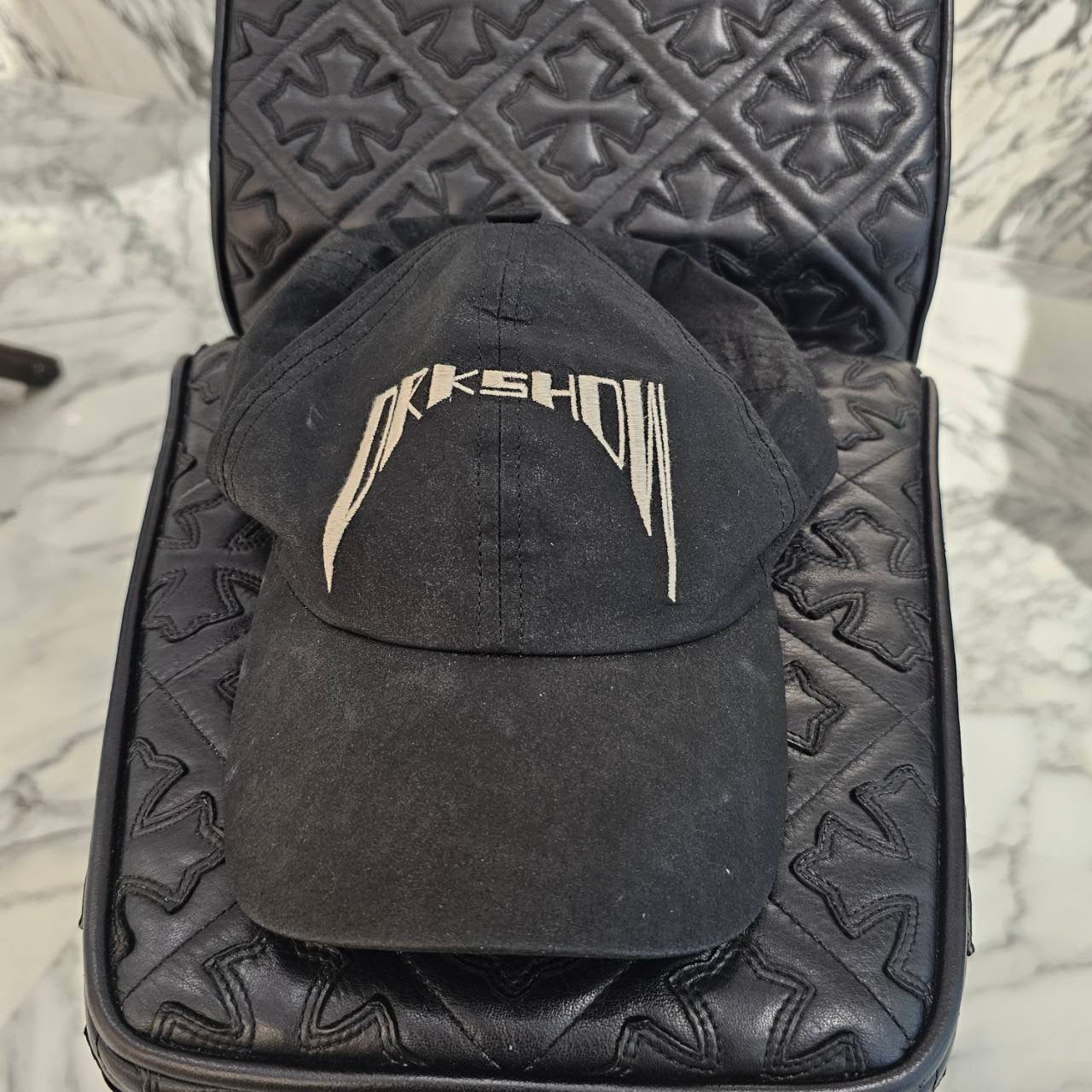 Rick Owens 2025SS DRKSHDW Baseball Cap DA01E3478-PFEM10 Size 38 リックオウェンス ダークシャドウ ベースボール キャップ サイズ38