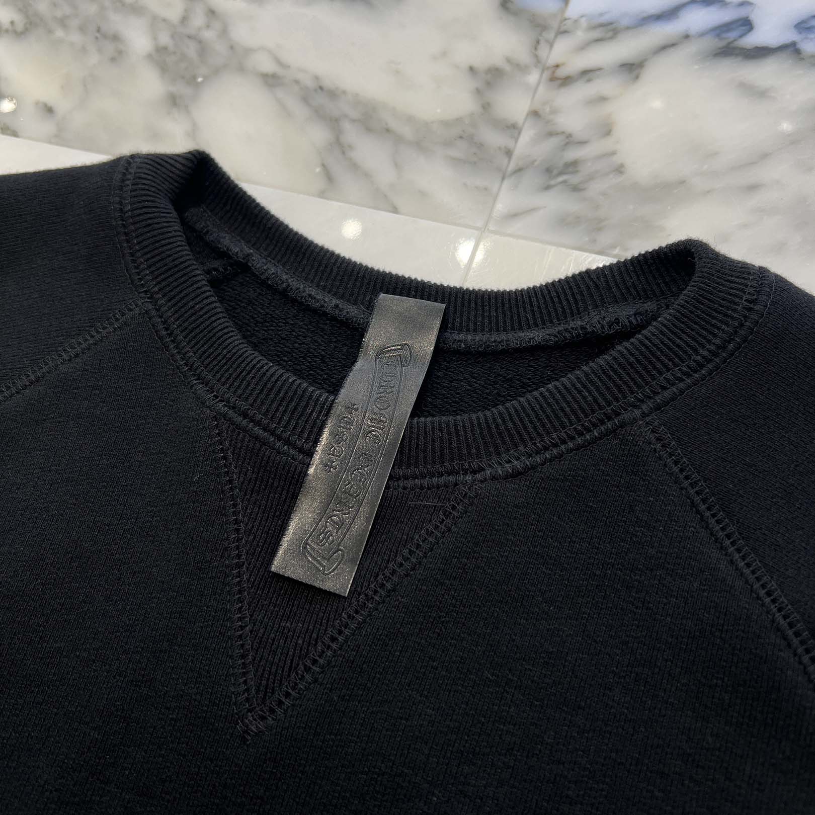 CHROME HEARTS 2025SS Y NOT Cemetery Cross Applique Embroidery