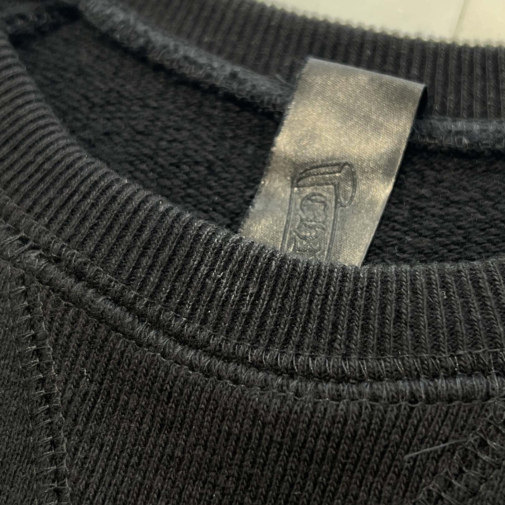 CHROME HEARTS 2025SS Y NOT Cemetery Cross Applique Embroidery Sweatshirt Size M クロムハーツ ワイノット セメタリークロス アップリケ刺繡 スウェットシャツ サイズM