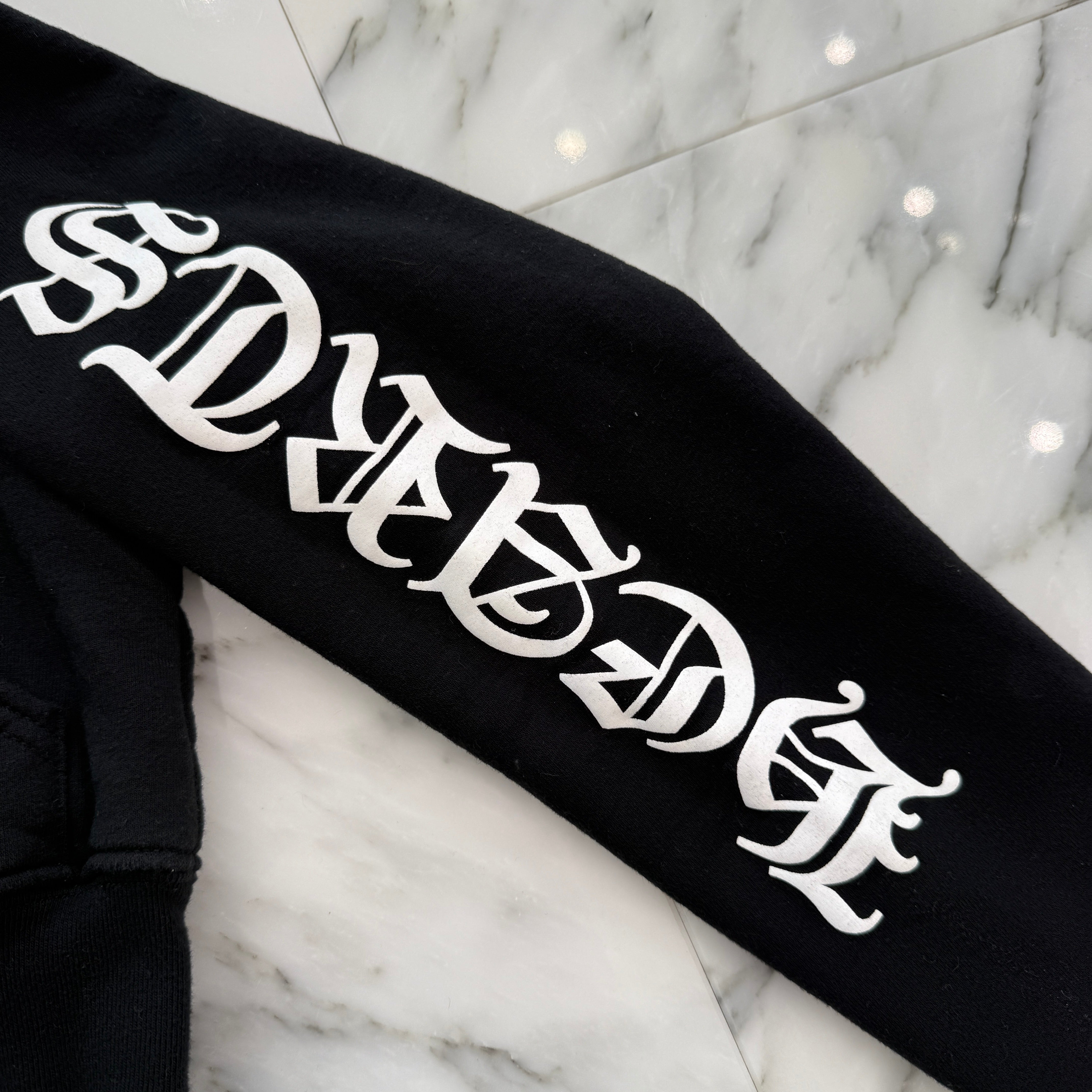 CHROME HEARTS × BELLA HADID Initial Embroidery Horseshoe Zip Up Hoodie Size M クロムハーツ × ベラハディッド イニシャル刺繡 ホースシュー ジップアップ フーディー サイズM