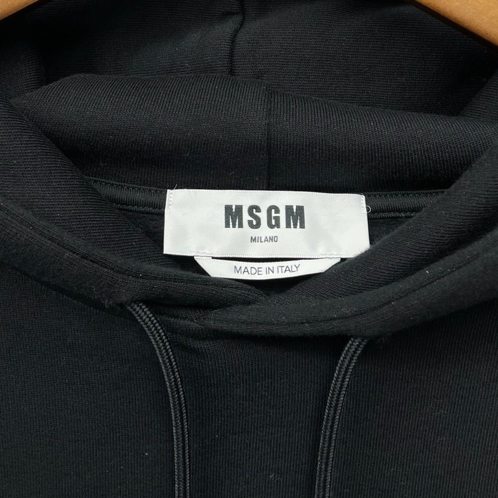 MSGM 202AW 3 Bear Patch Hoodie 2940MM171 Size S