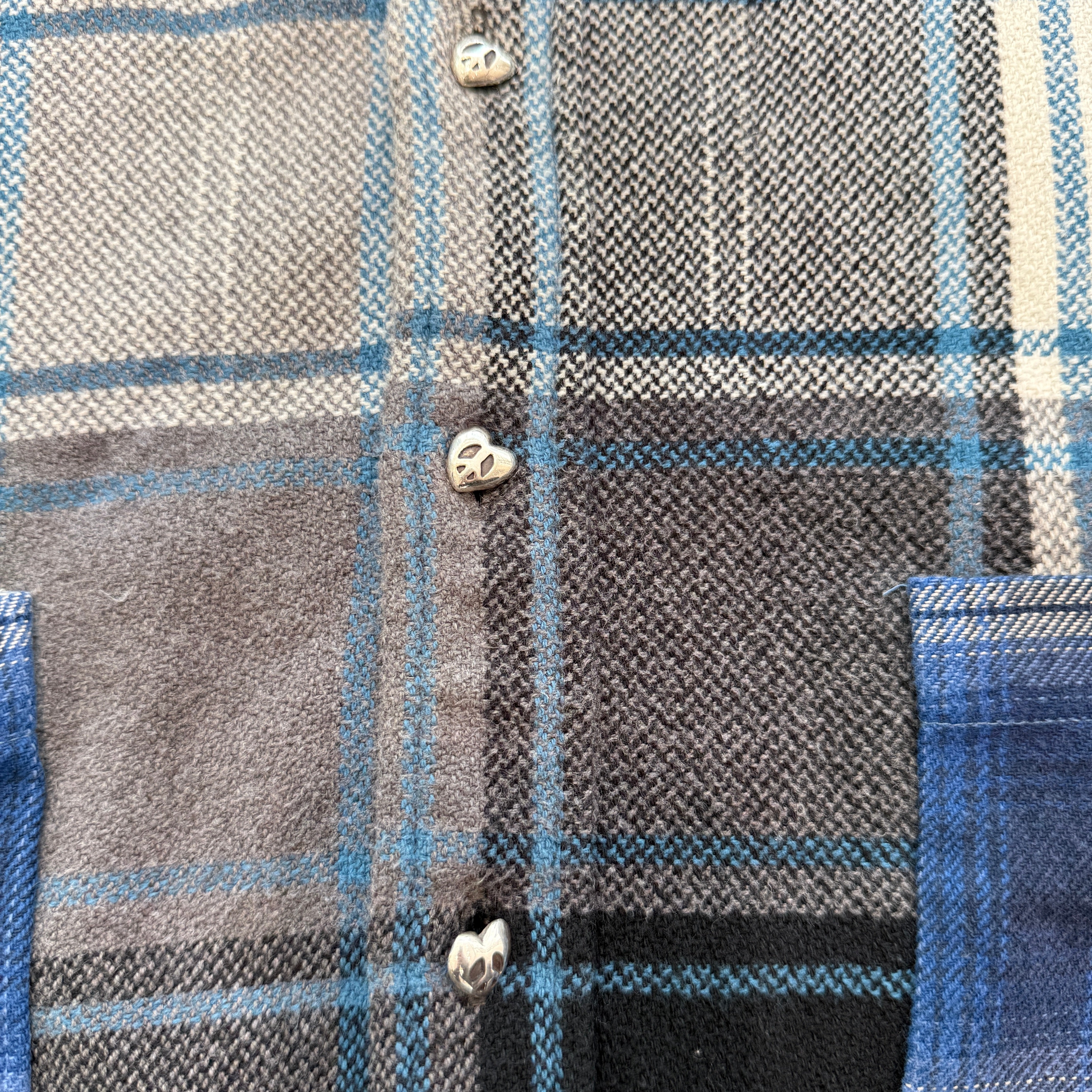 READY MADE 2025SS Flannel Check Shirt RE-CO-AS-00-00-256 Size 1