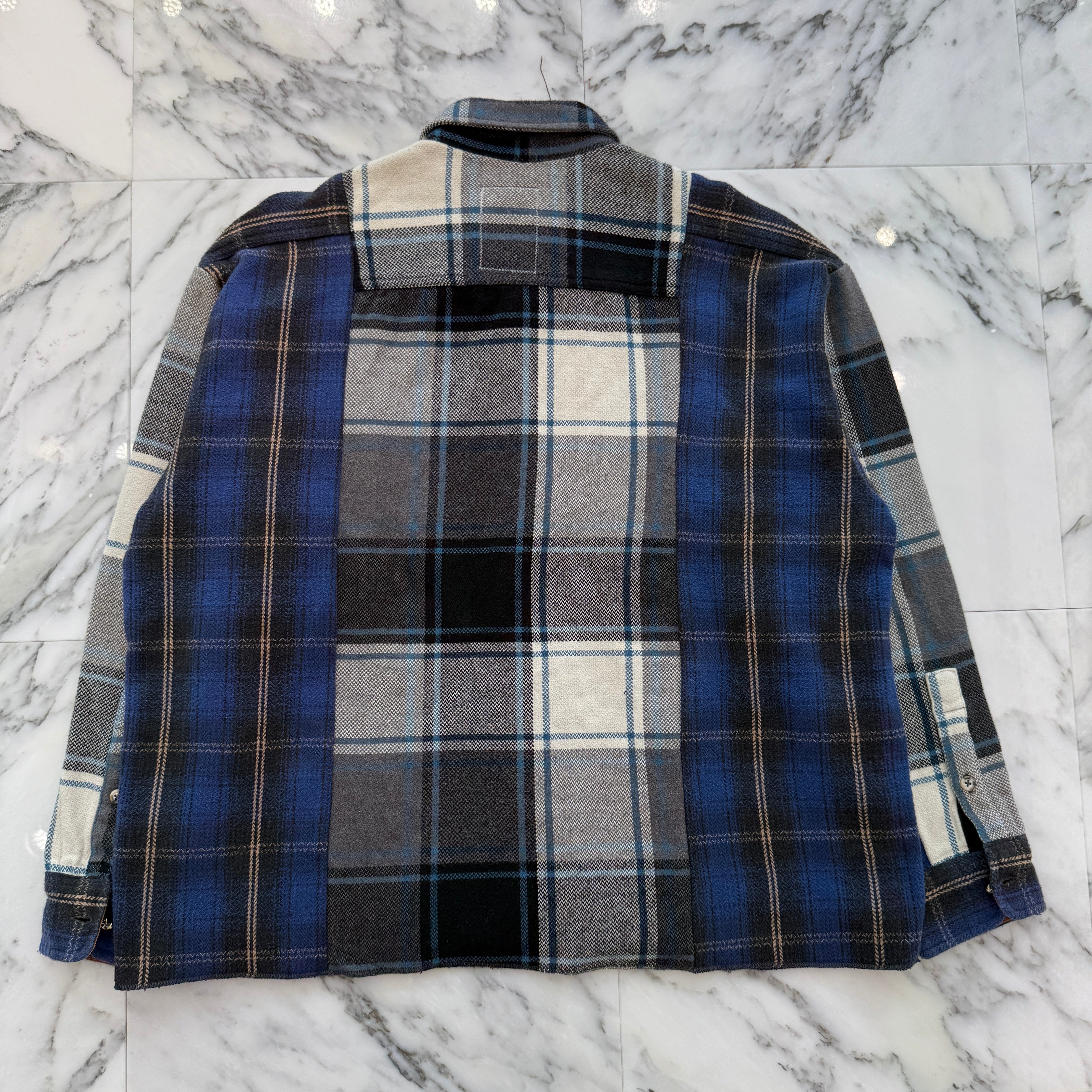 READY MADE 2025SS Flannel Check Shirt RE-CO-AS-00-00-256 Size 1 レディーメイド フランネル チェックシャツ サイズ1