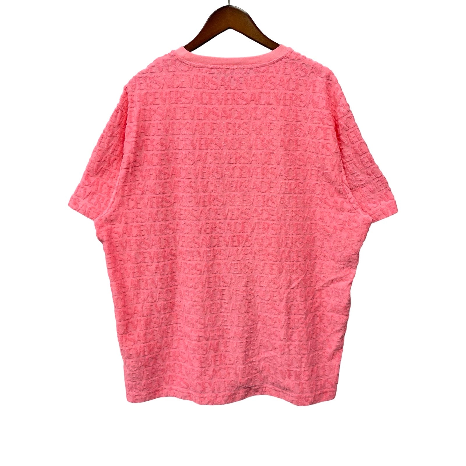 VERSACE 2023AW Terry Cloth T-Shirt 1010644 1A07695 Size 4XL