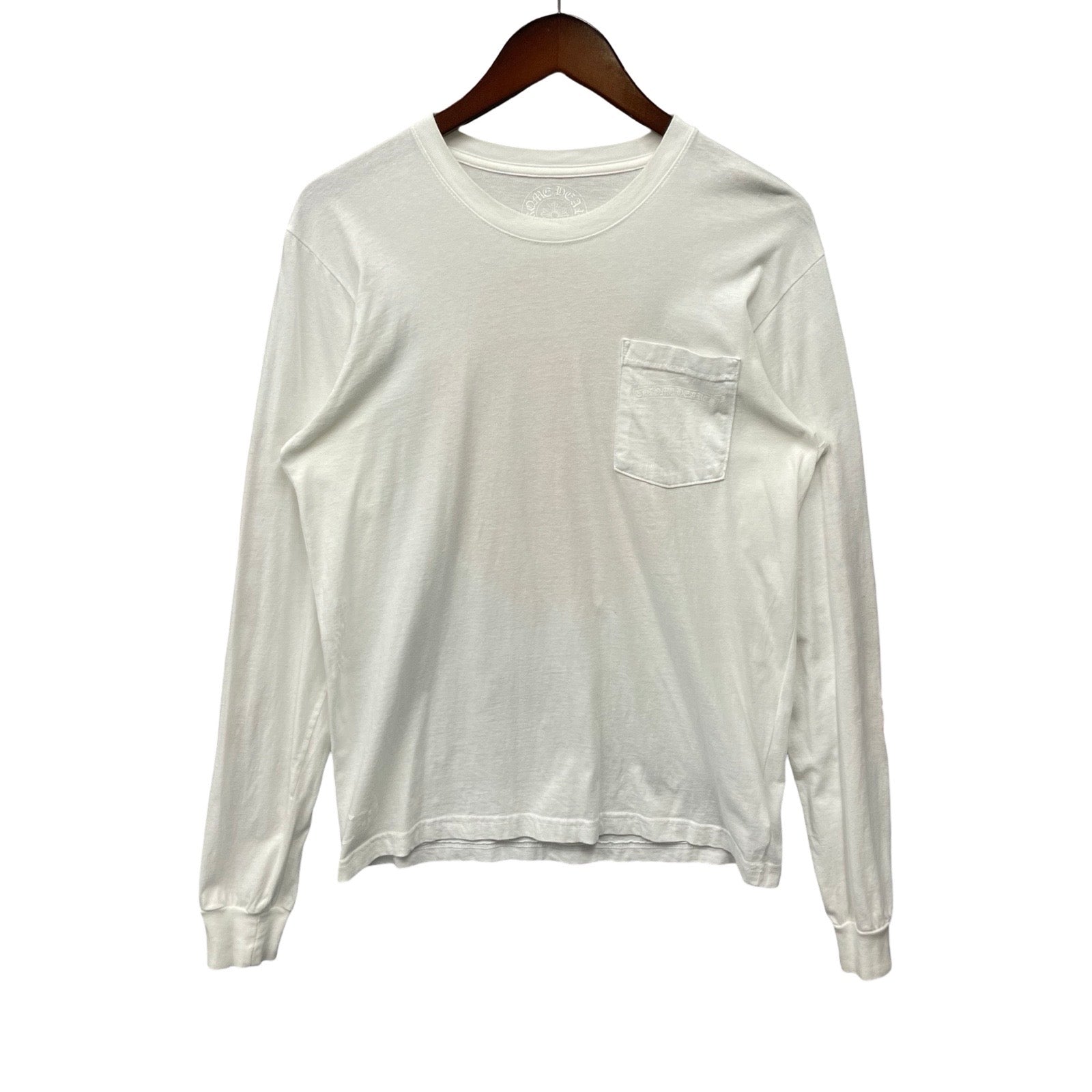 CHROME HEARTS Striped Dagger Long Sleeve Tee Size M