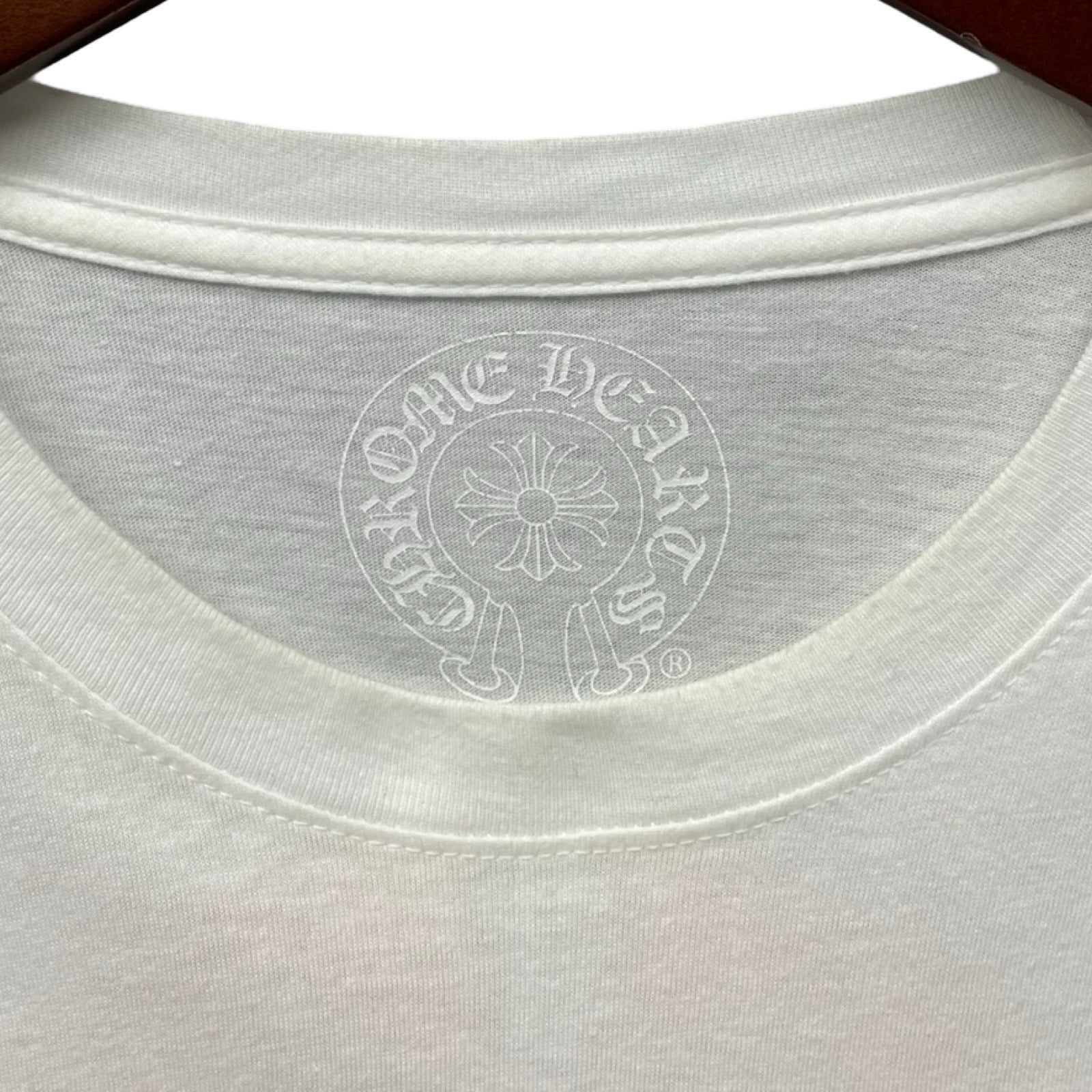 CHROME HEARTS Striped Dagger Long Sleeve Tee Size M