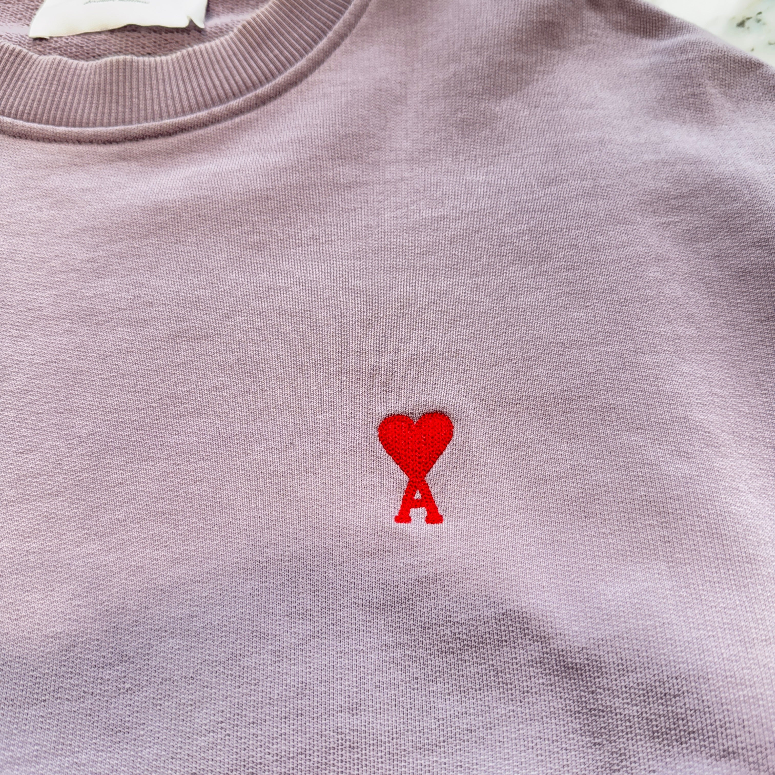 AMI PARIS Alexandre Mattiussi Crewneck Sweat Shirt USW001.730 Size L アミパリス アレクサンドルマテュッシス クルーネック スウェットシャツ サイズL