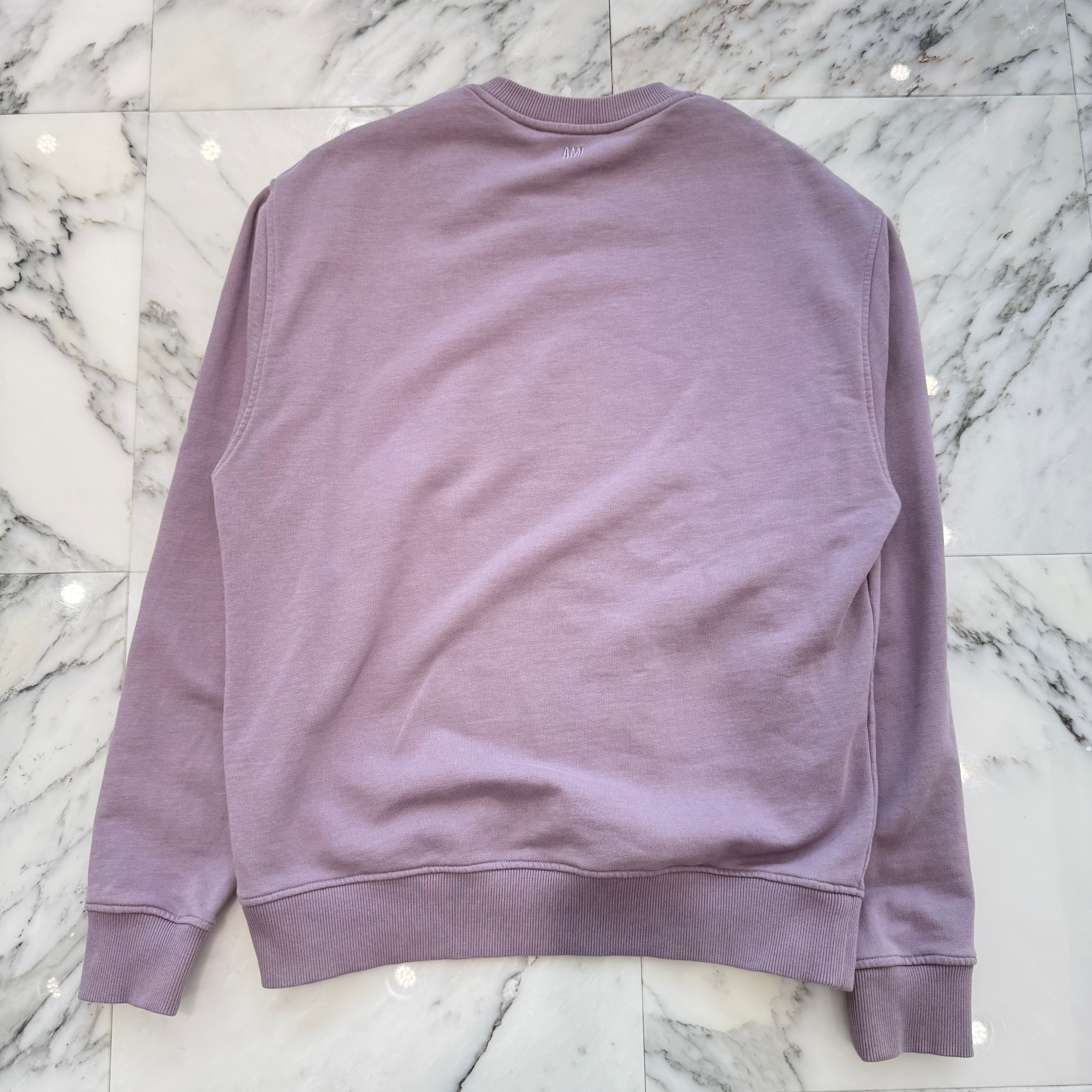 AMI PARIS Alexandre Mattiussi Crewneck Sweat Shirt USW001.730 Size L アミパリス アレクサンドルマテュッシス クルーネック スウェットシャツ サイズL