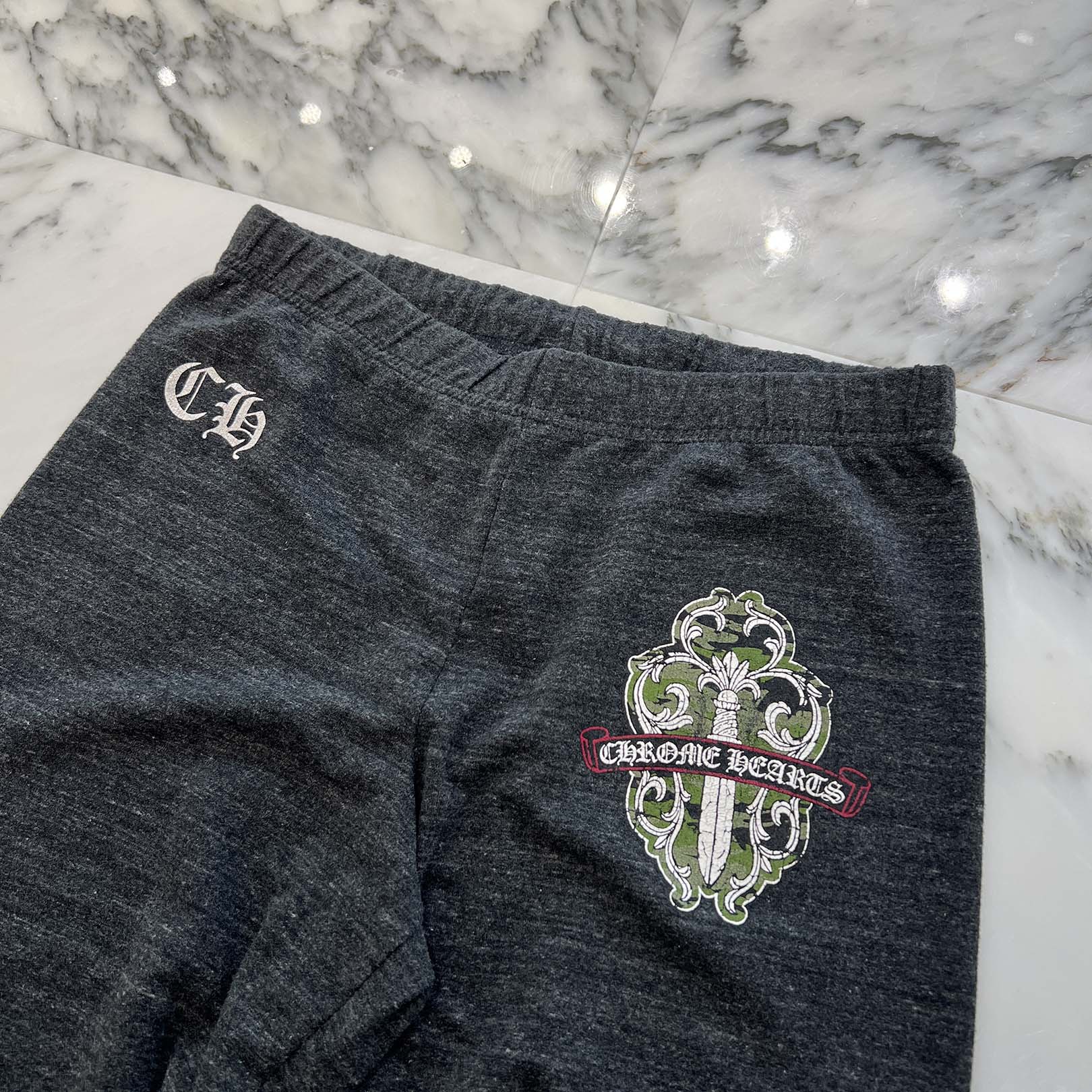 CHROME HEARTS Vine Dagger Logo Sweat Long Pants Size S クロムハーツ ヴァインダガー ロゴスウェットロングパンツ サイズS