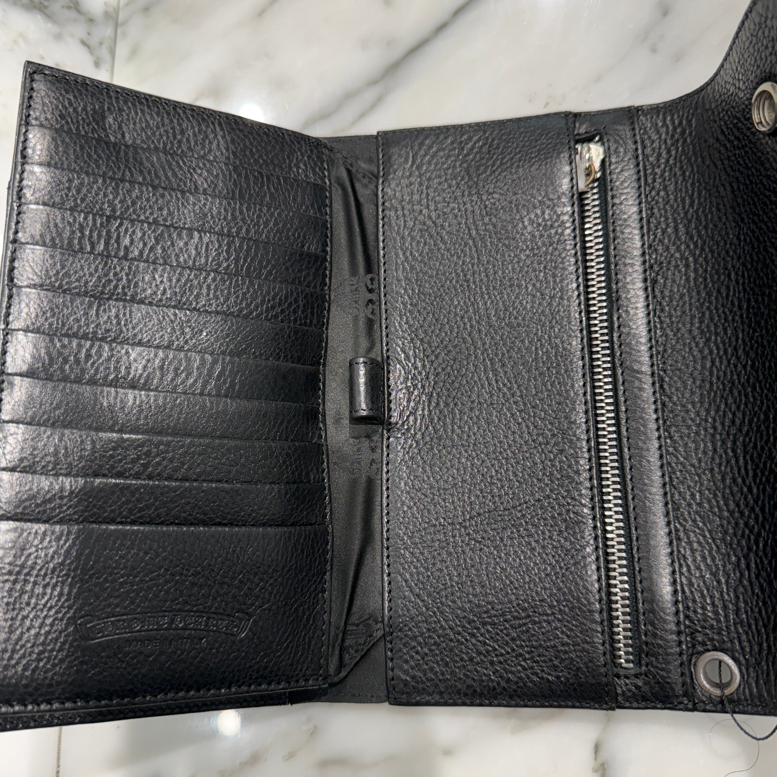 CHROME HEARTS Wave Cross Ball Wallet クロムハーツ ウェーブ クロスボール ウォレット