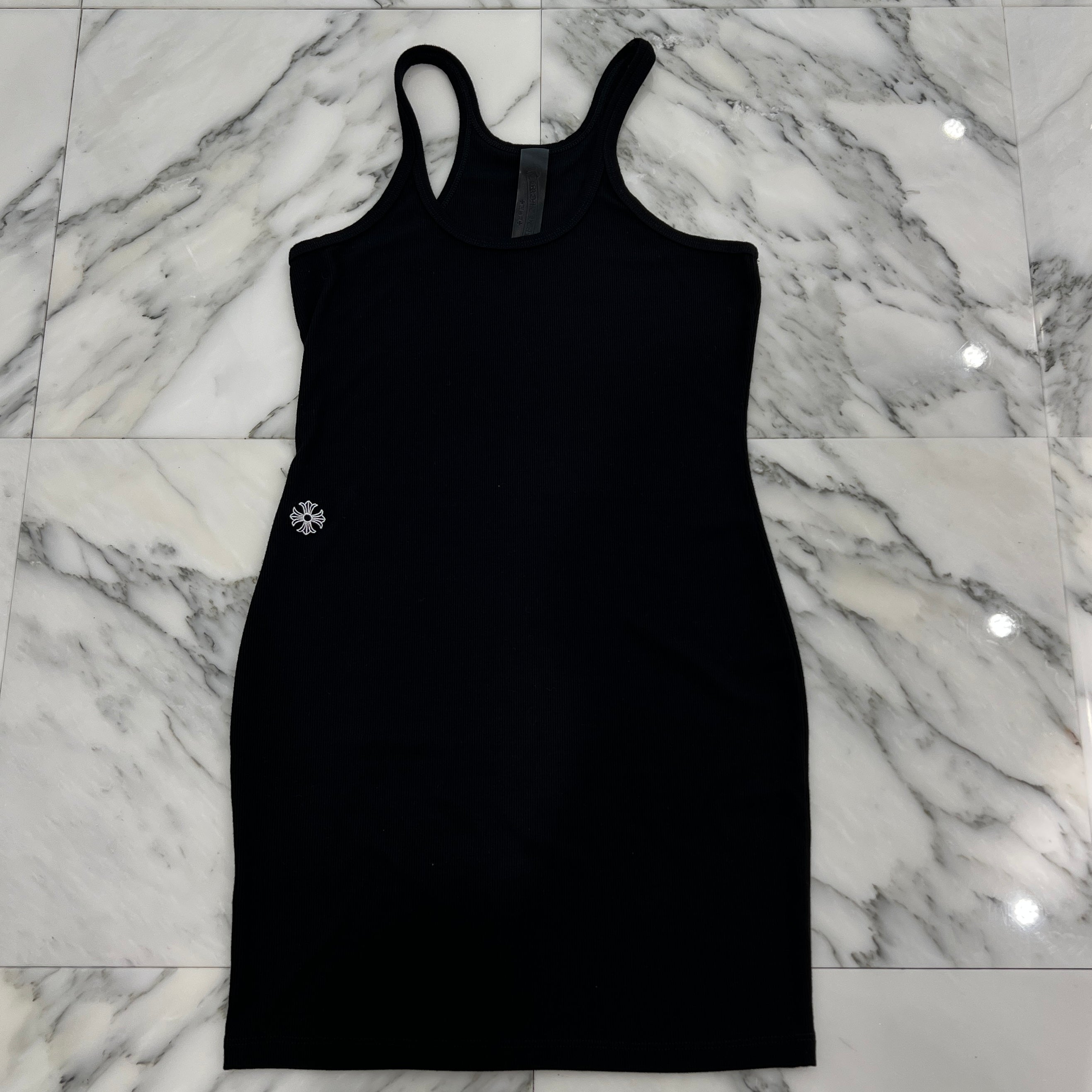 CHROME HEARTS Y NOT CH Plus Logo Embroidery Rayon Camisole Size M クロムハーツ ワイノット CHプラス ロゴ刺繍 レーヨン キャミソール サイズM