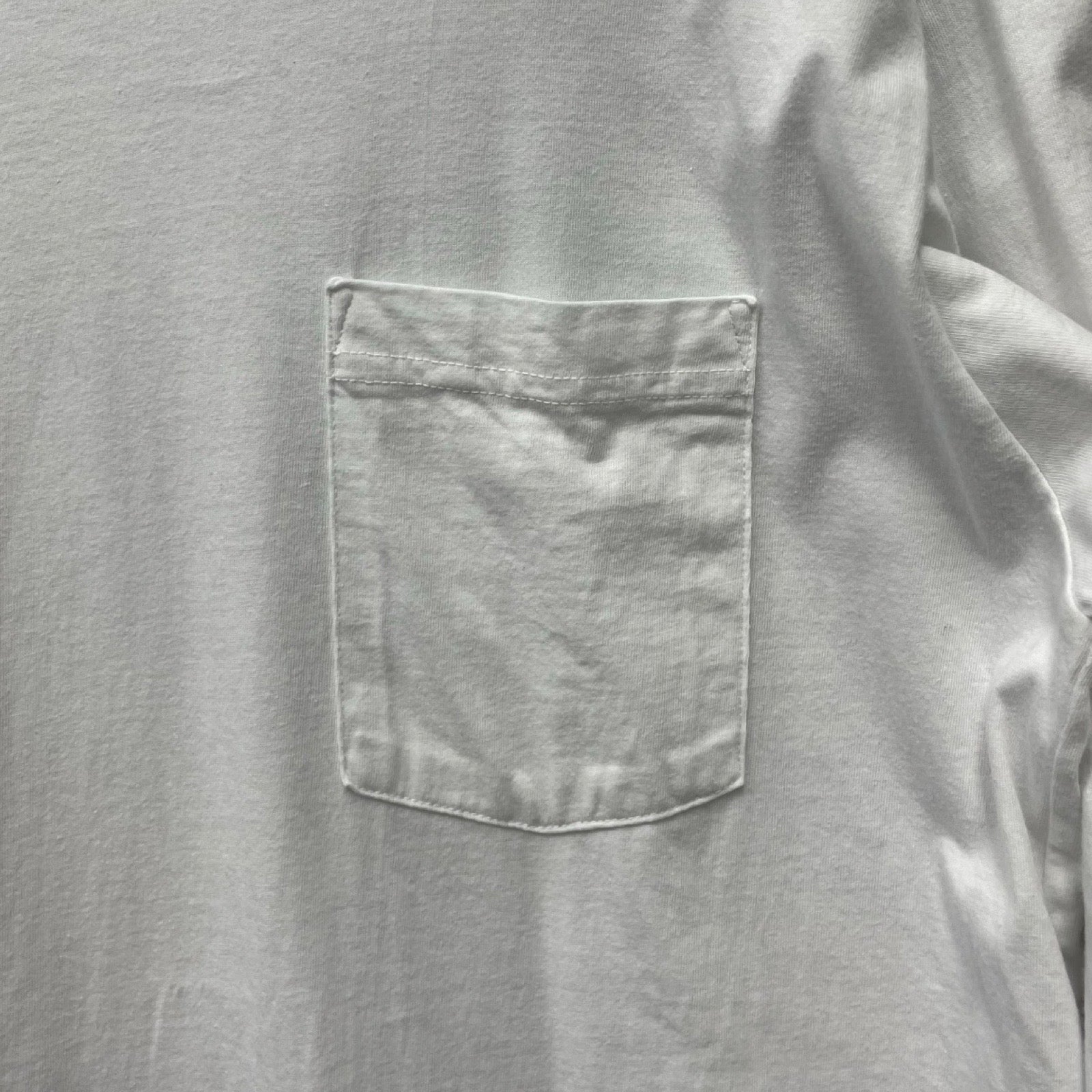 CHROME HEARTS Old English Neck Logo Neon Yellow L/S Tee Size XL