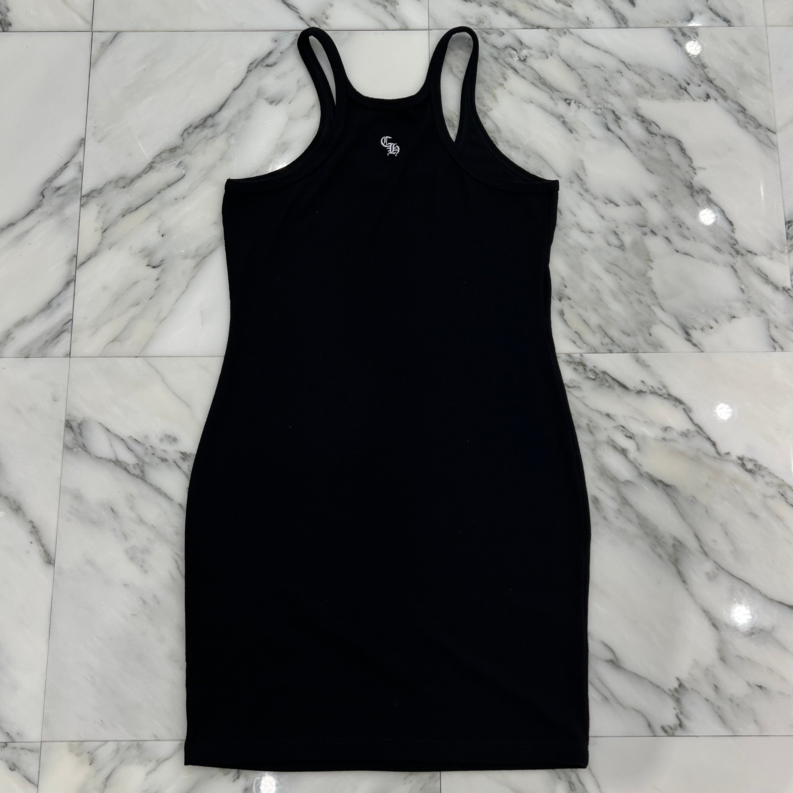 CHROME HEARTS Y NOT CH Plus Logo Embroidery Rayon Camisole Size M クロムハーツ ワイノット CHプラス ロゴ刺繍 レーヨン キャミソール サイズM