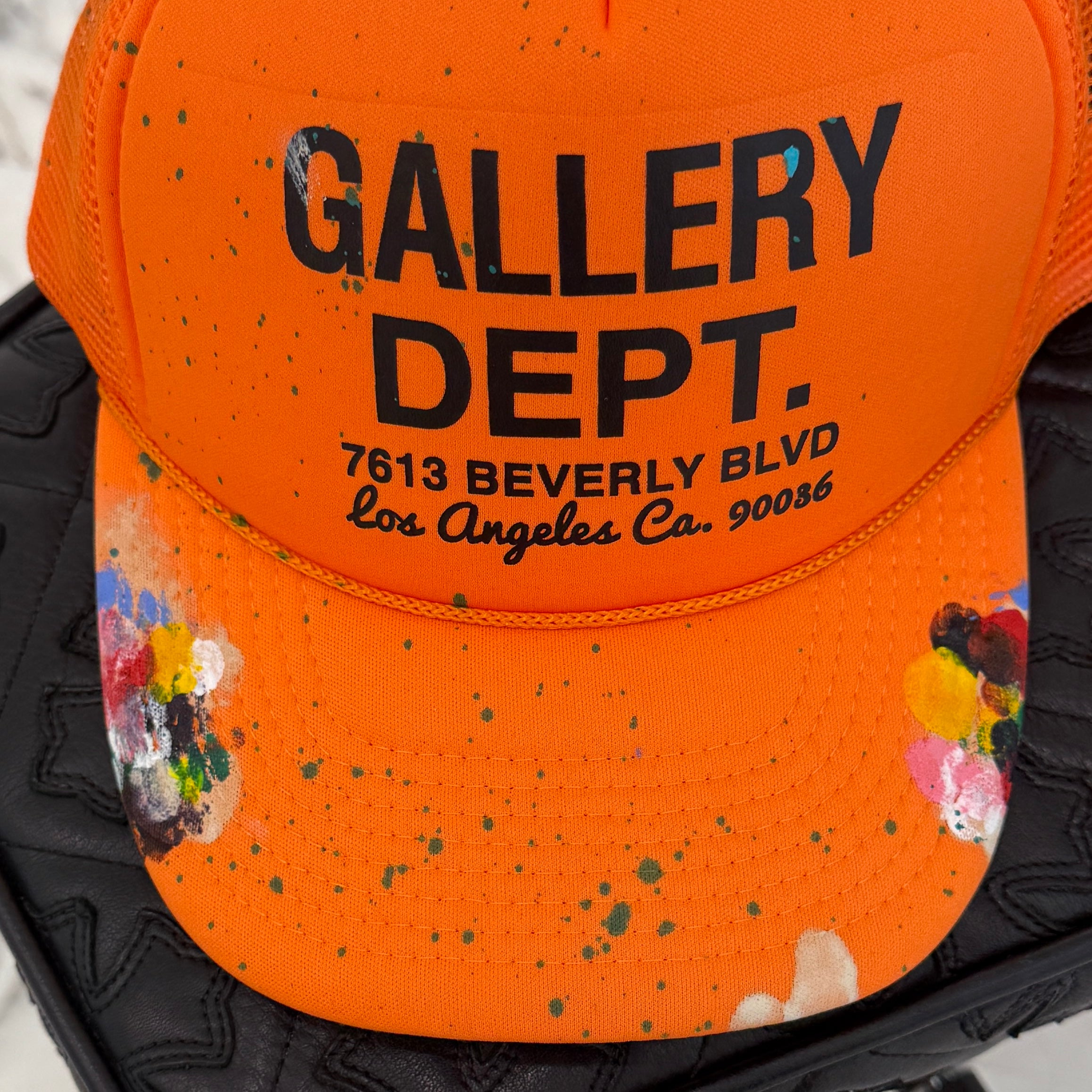 GALLERY DEPT. 2024SS Logo Painted Trucker Mesh Cap Size ONE SIZE ギャラリーデプト ロゴペイント トラッカーメッシュキャップ サイズONE SIZE