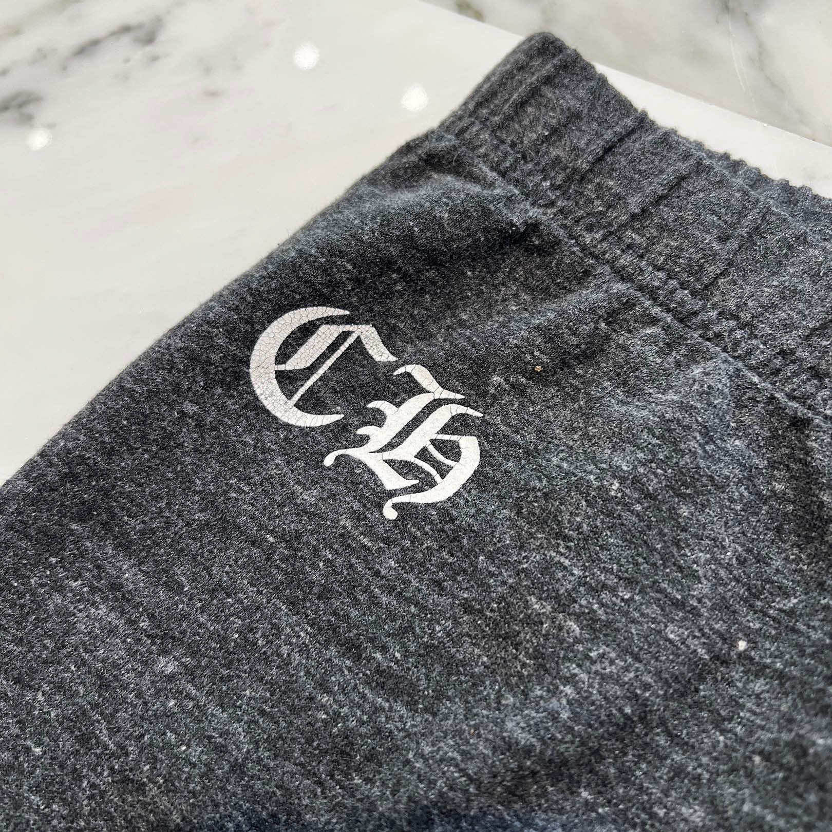 CHROME HEARTS American Flag Logo Sweat Long Pants Size S クロムハーツ アメリカ国旗 ロゴスウェットロングパンツ サイズS