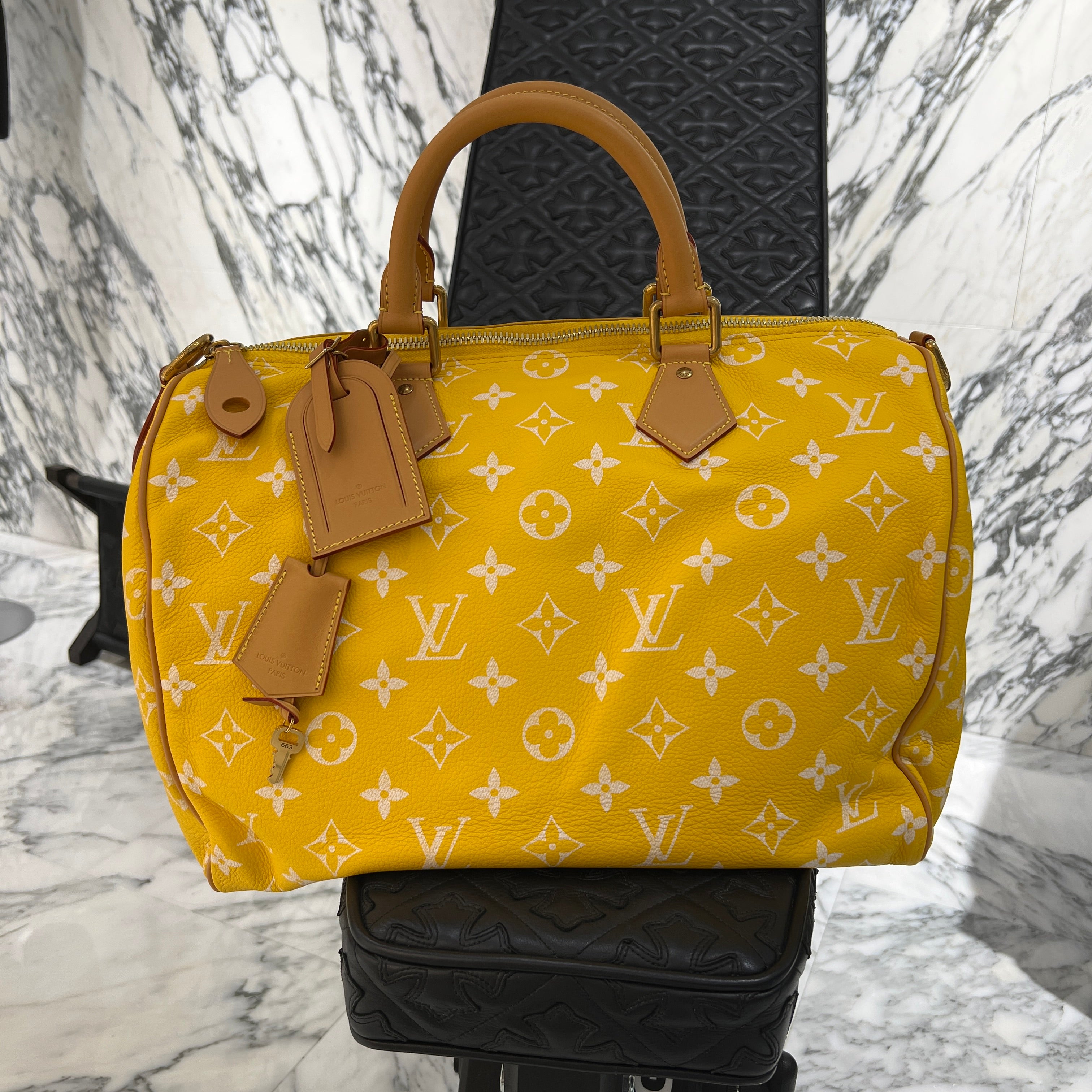LOUIS VUITTON 2024SS Speedy P9 Bandouliere M24419 Size 40 ルイヴィトン スピーディP9 バンドリエール サイズ40