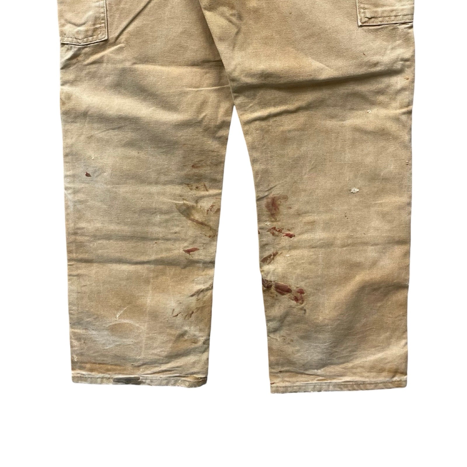 Carhartt Double Knee Denim Painter Pants Size 34×30