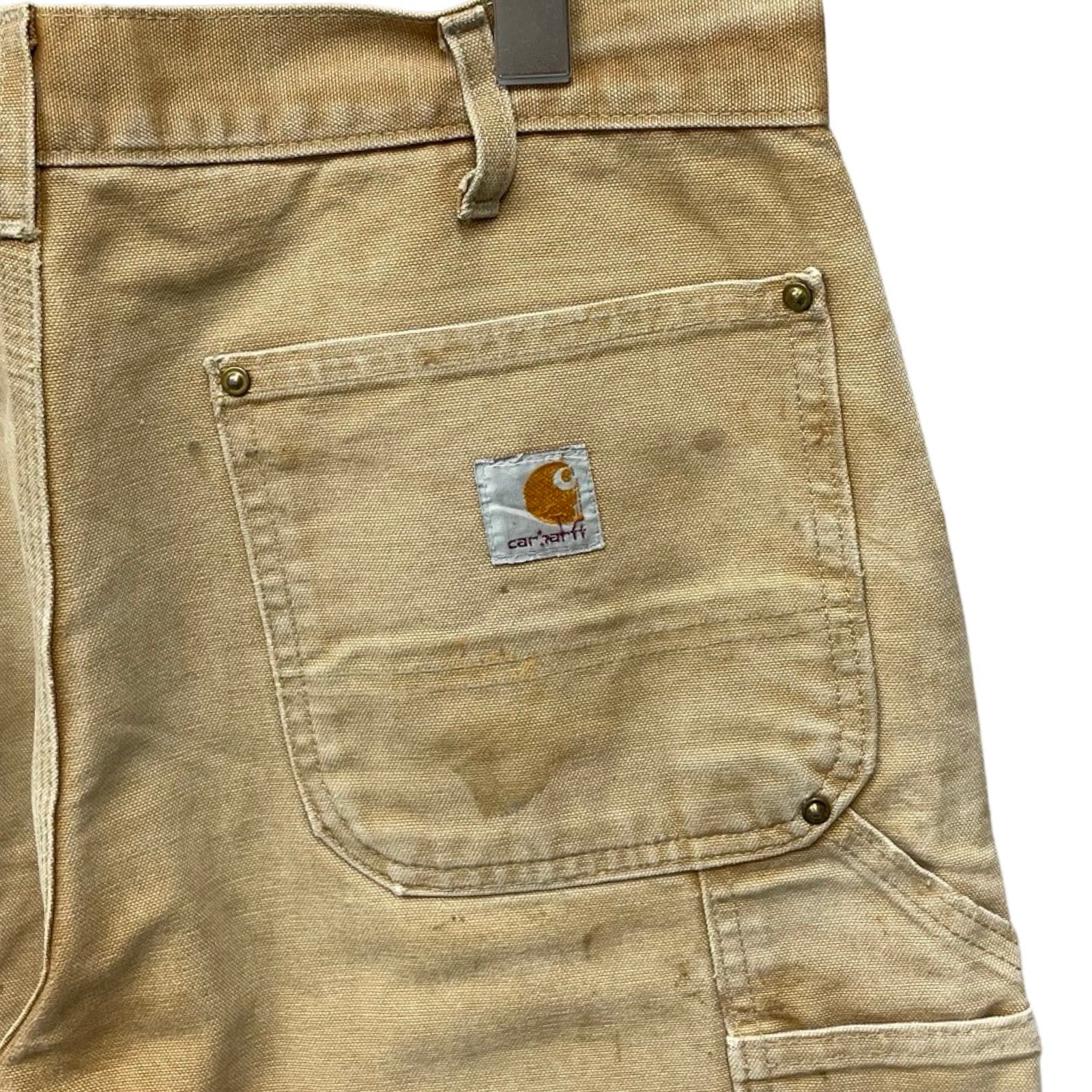 Carhartt Double Knee Denim Painter Pants Size 34×30