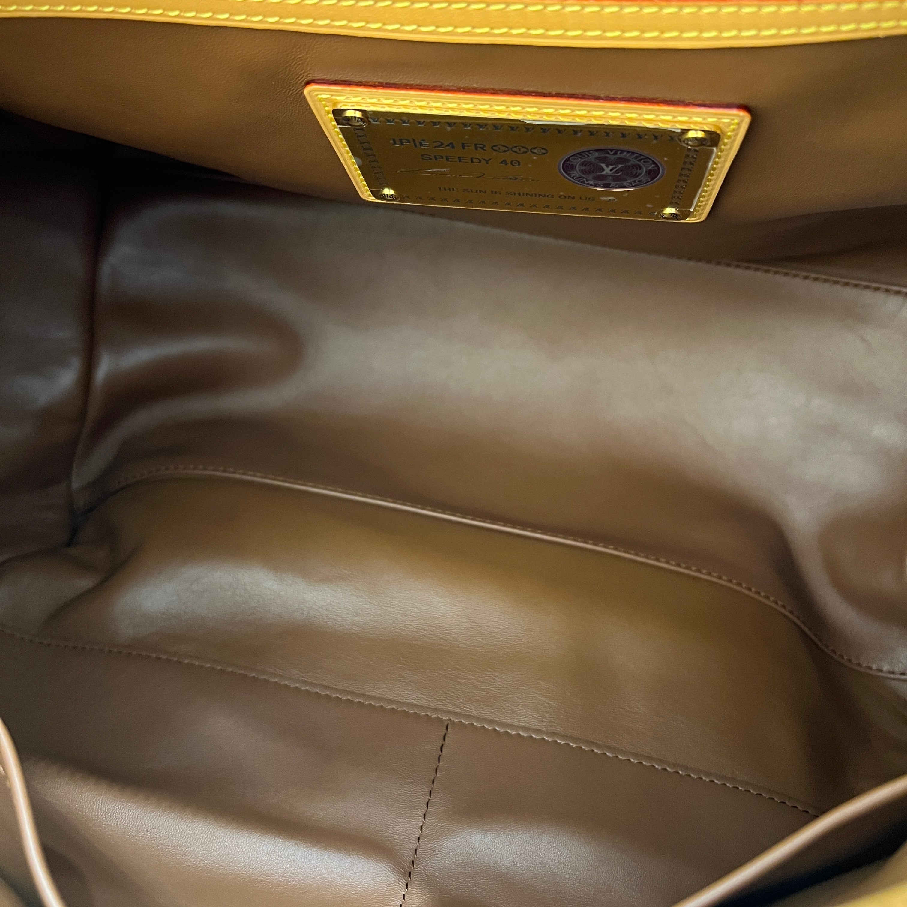 LOUIS VUITTON 2024SS Speedy P9 Bandouliere M24419 Size 40 ルイヴィトン スピーディP9 バンドリエール サイズ40