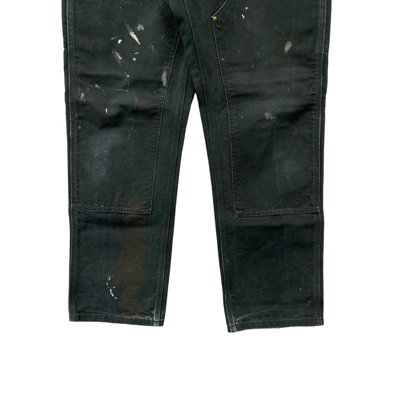Carhartt Double Knee Denim Painter Pants Size 32×32