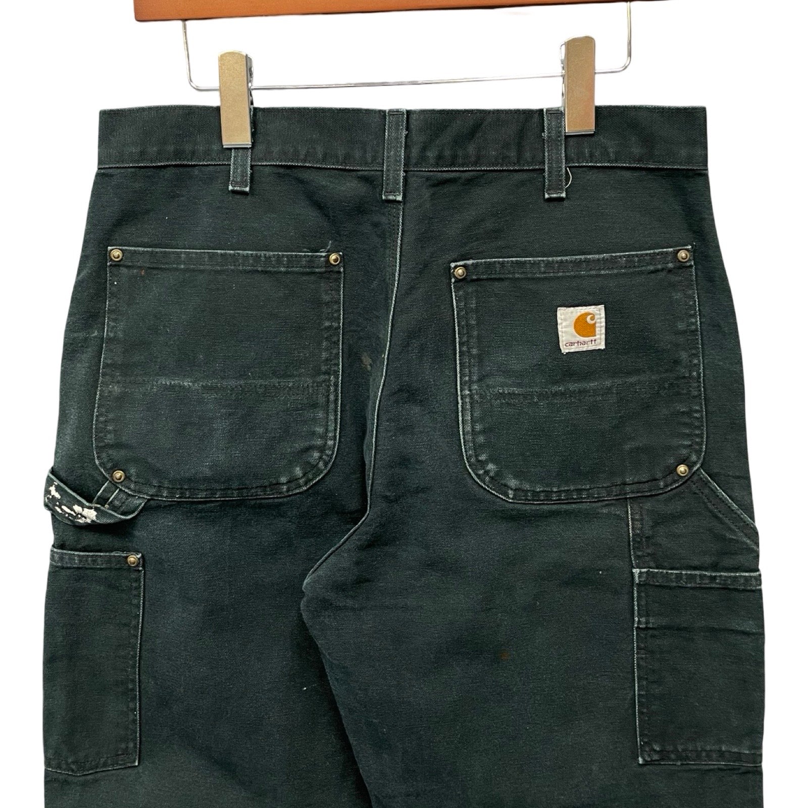 Carhartt Double Knee Denim Painter Pants Size 32×32