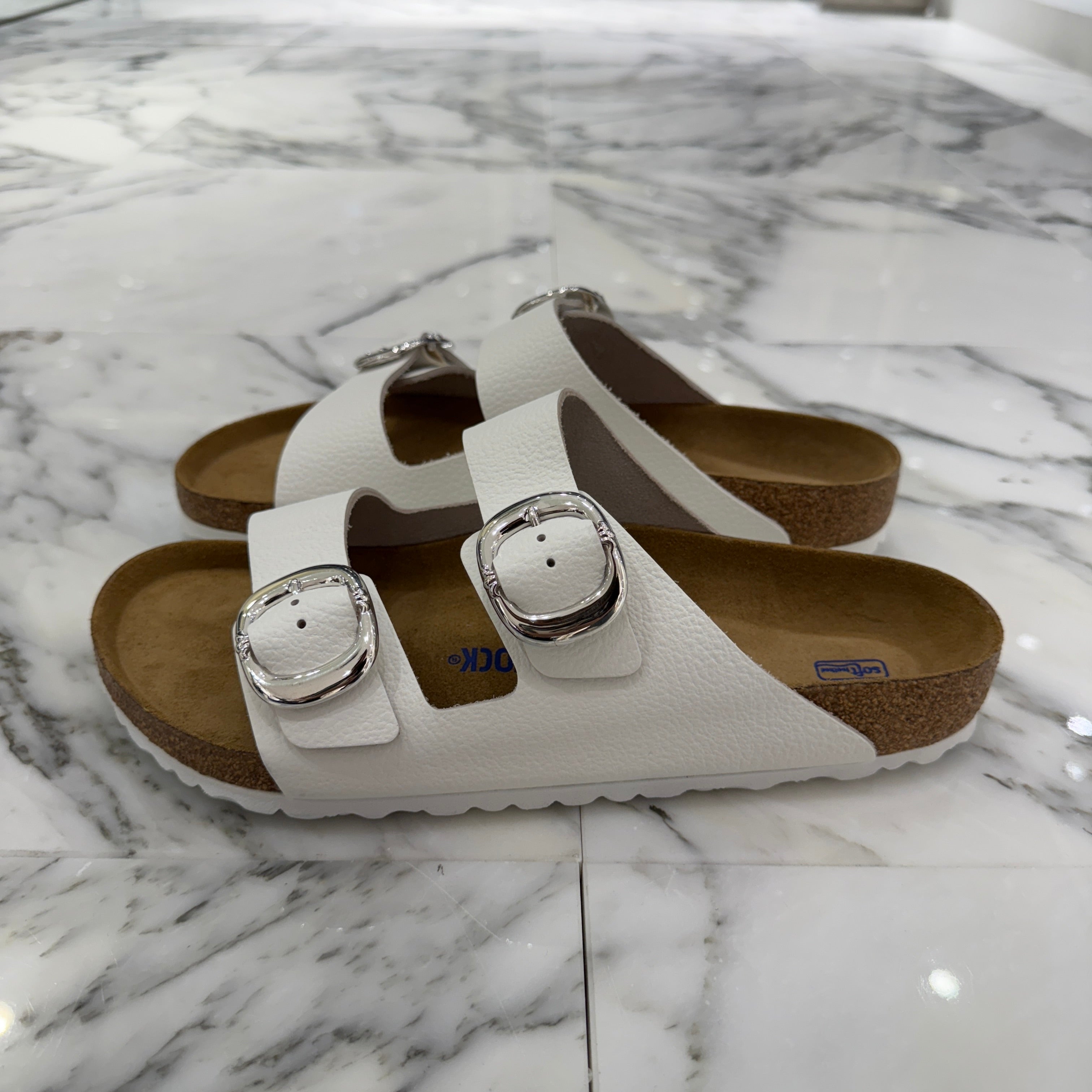 CHROME HEARTS × BIRKENSTOCK Gunslinger Buckle Arizona Suede Leather Sandals Size 43(28.0cm) クロムハーツ × ビルケンシュトック ガンスリンガーバックル アリゾナ スエードレザー サンダル サイズ43(28cm)