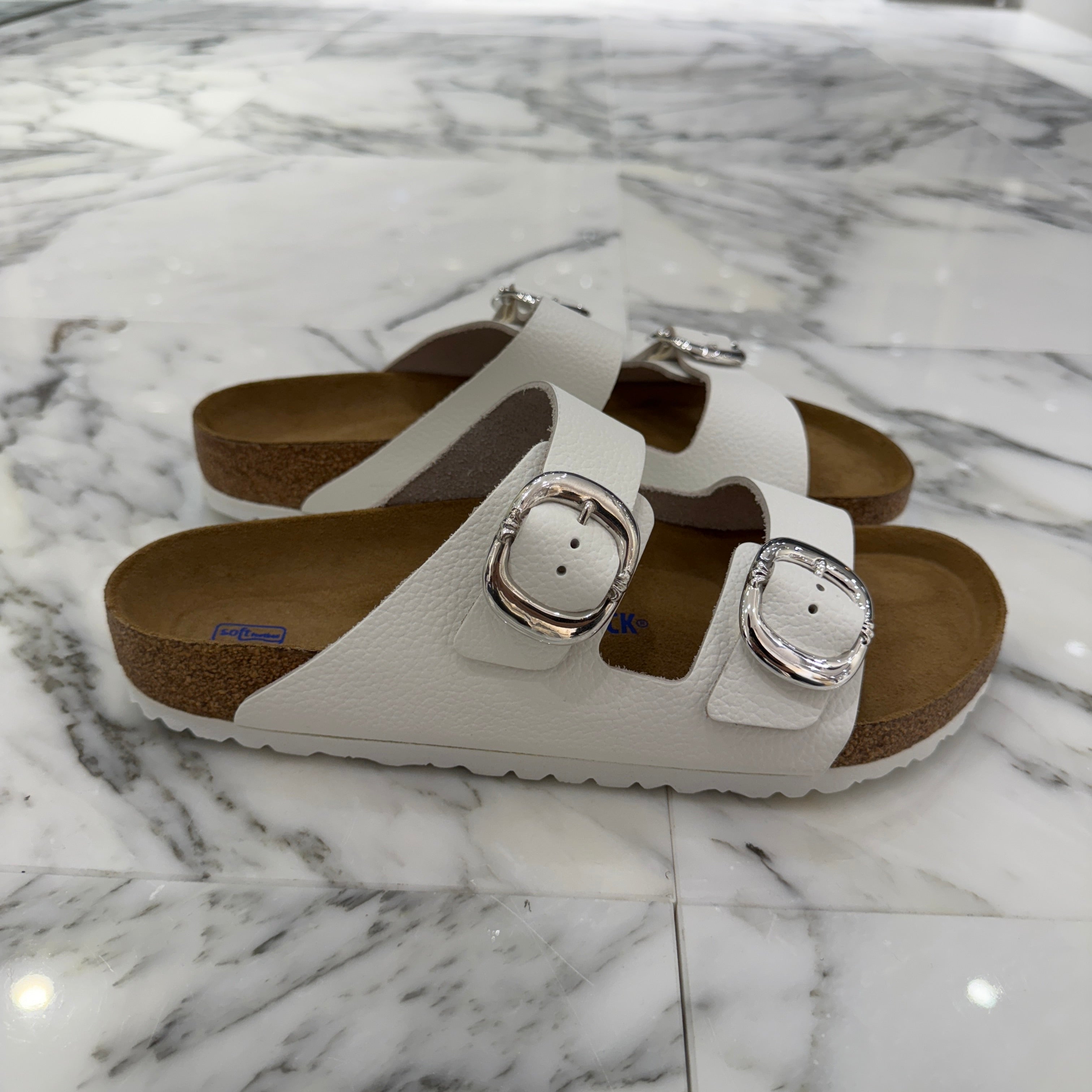 CHROME HEARTS × BIRKENSTOCK Gunslinger Buckle Arizona Suede Leather Sandals Size 43(28.0cm) クロムハーツ × ビルケンシュトック ガンスリンガーバックル アリゾナ スエードレザー サンダル サイズ43(28cm)