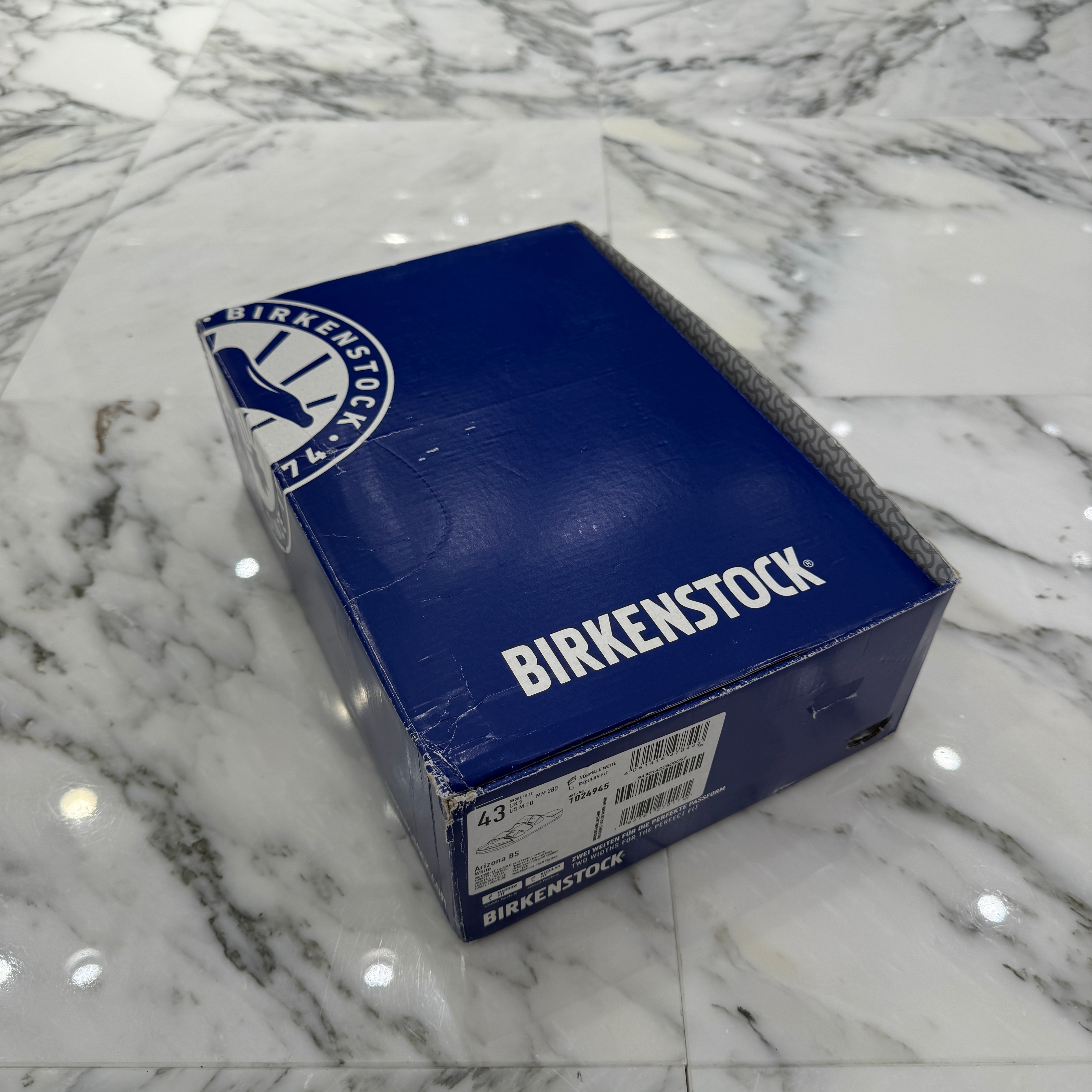 CHROME HEARTS × BIRKENSTOCK Gunslinger Buckle Arizona Suede Leather Sandals Size 43(28.0cm) クロムハーツ × ビルケンシュトック ガンスリンガーバックル アリゾナ スエードレザー サンダル サイズ43(28cm)