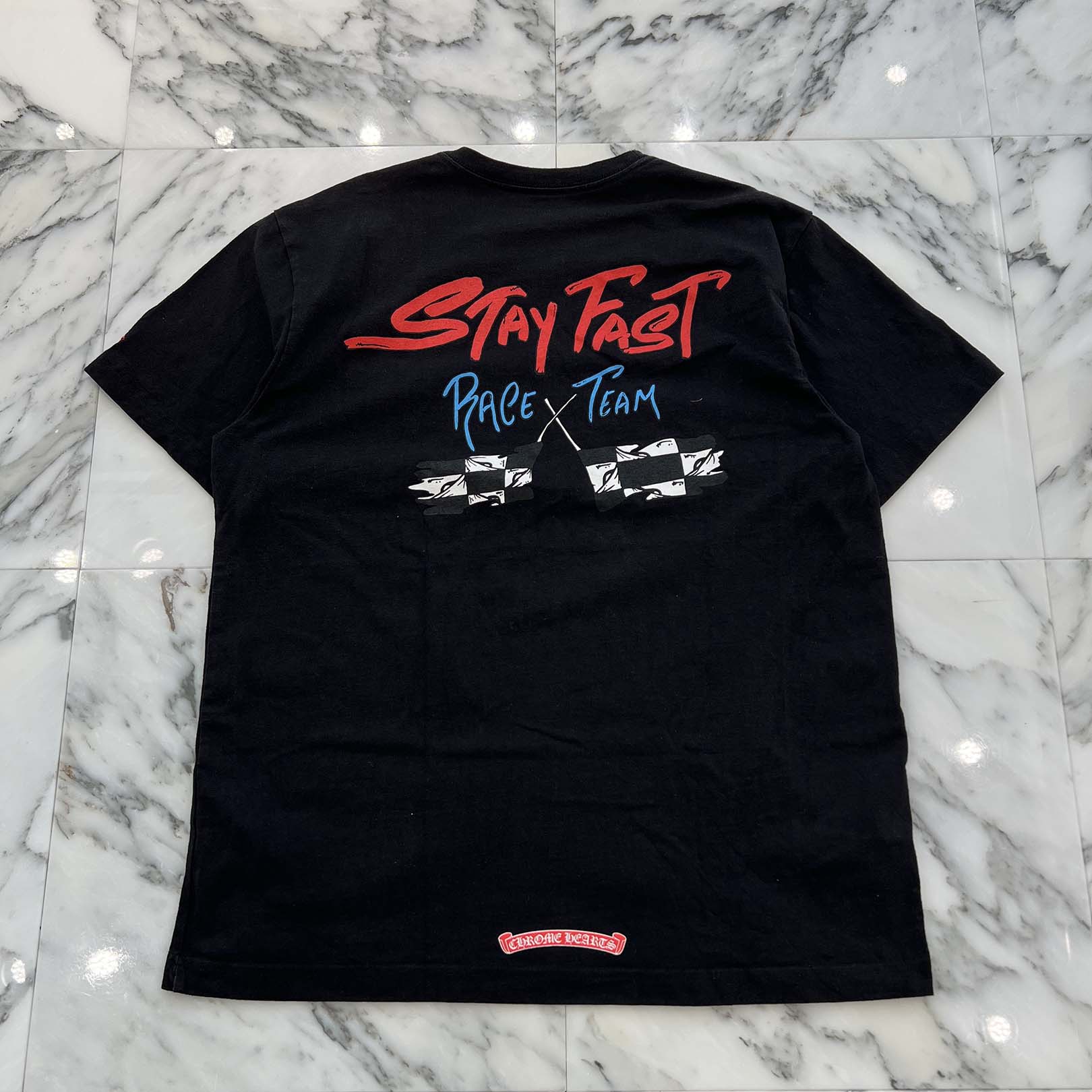 CHROME HEARTS × MATTY BOY PPO STAY FAST RACE TEAM Tee Size XL クロムハーツ × マッティボーイ ステイファスト レースチーム Tシャツ サイズXL