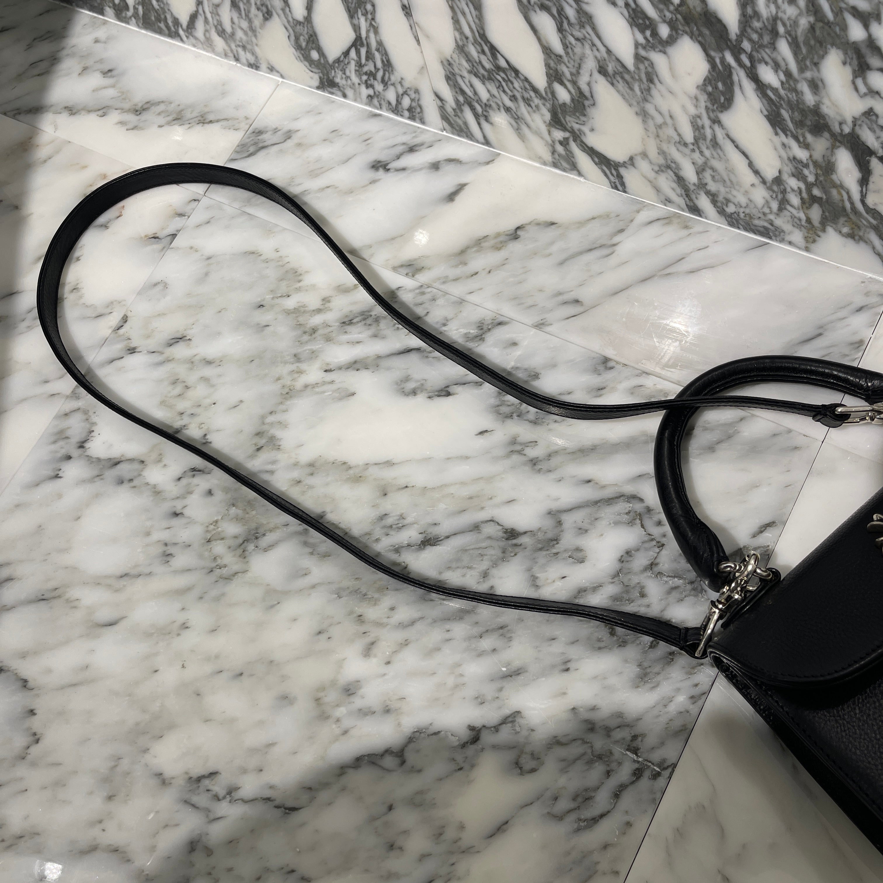 CHROME HEARTS DOC ADAMS CH CROSS 2 WAY LEATHER BAG クロムハーツ ドッグアダムス CHクロス２WAY レザーバッグ ショルダーバッグ トートバッグ