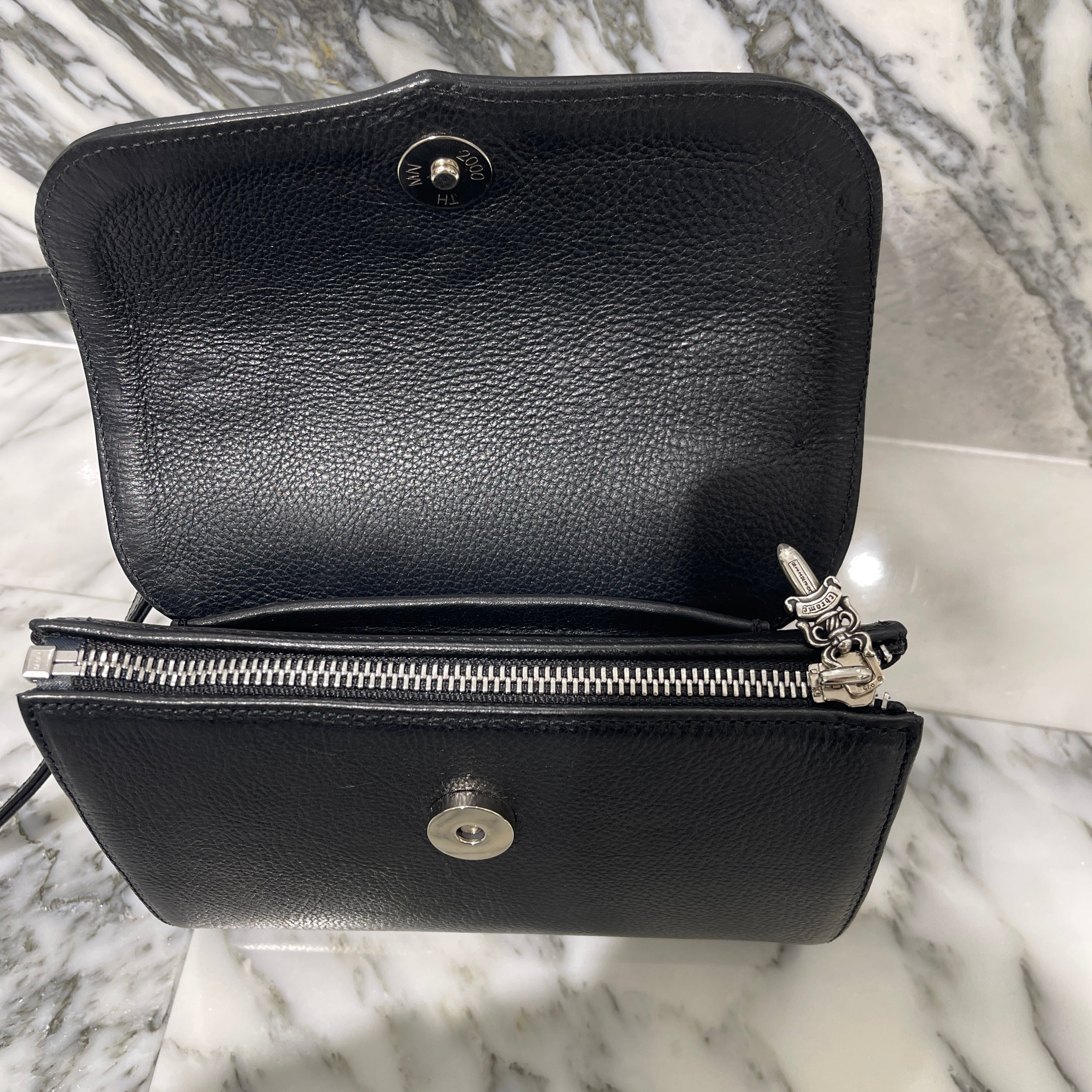 CHROME HEARTS/クロムハーツ　ショルダーバッグ CHROME HEARTS クロムハーツ ショルダーバッグ スナットパック