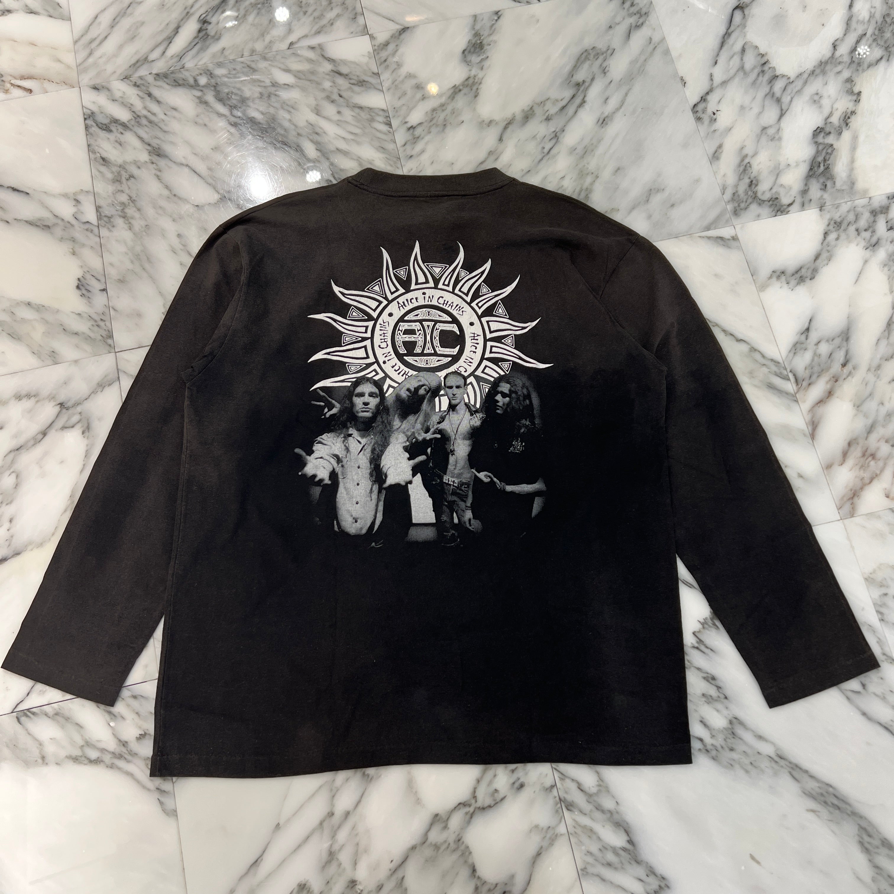 Vintage 90's Alice In Chains "DIRT" 1992 Long Sleeve Tee Size XL ヴィンテージ 90's アリス イン チェインズ "ダート"1992 ロングスリーブTシャツ サイズXL