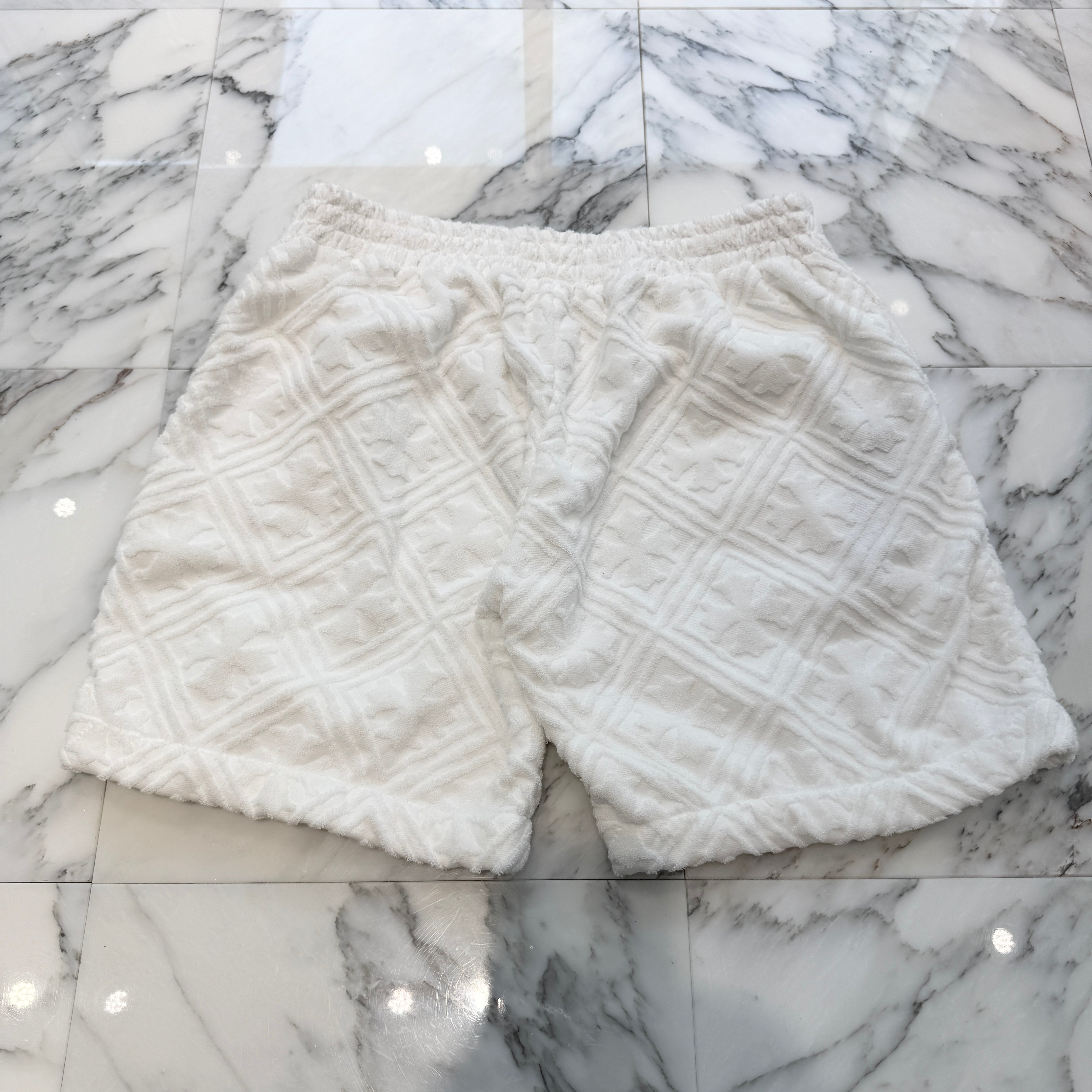 CHROME HEARTS Y NOT CH Plus Pattern Terry Shorts Size 2XL クロムハーツ ワイノット CHプラス総柄 テリーショーツ サイズ2XL