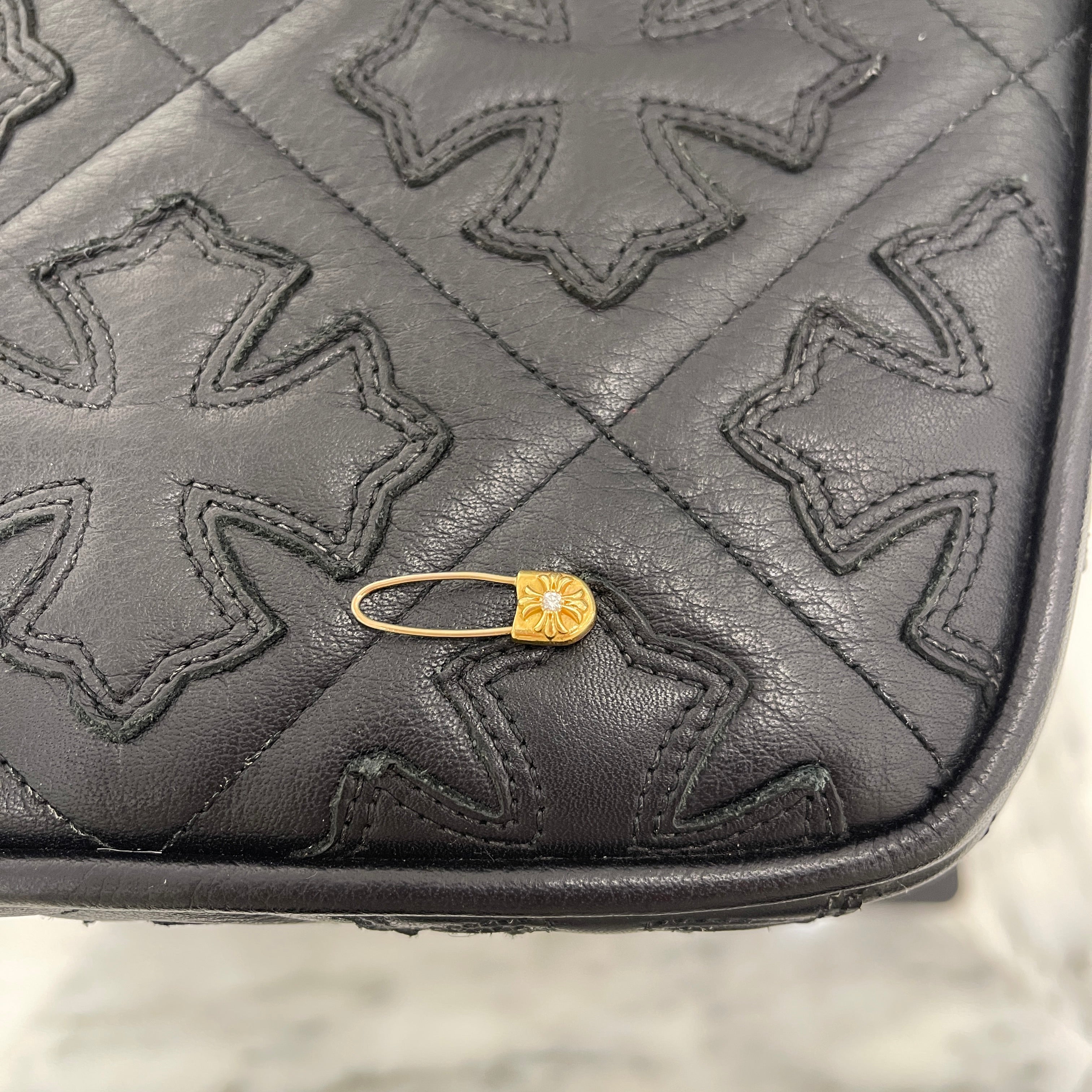 CHROME HEARTS 22K Safety Pin / 1 Diamond クロムハーツ 22K セーフティ ピン / 1ダイヤモンド