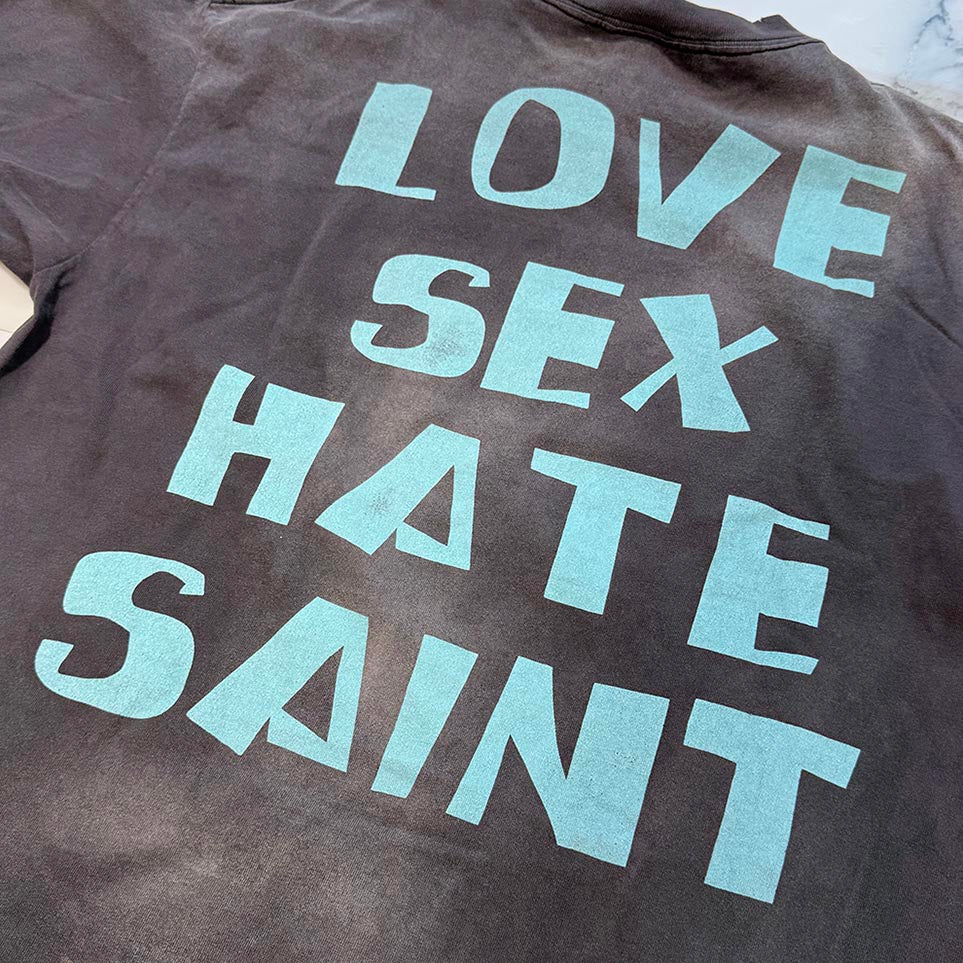 SAINT Mxxxxxx × SHERMER ACADEMY 2024SS CELEBRITY Tee SM-YS8-0000-C39 Size S セントマイケル×シャーマーアカデミー  セレブリティ Tシャツ サイズS